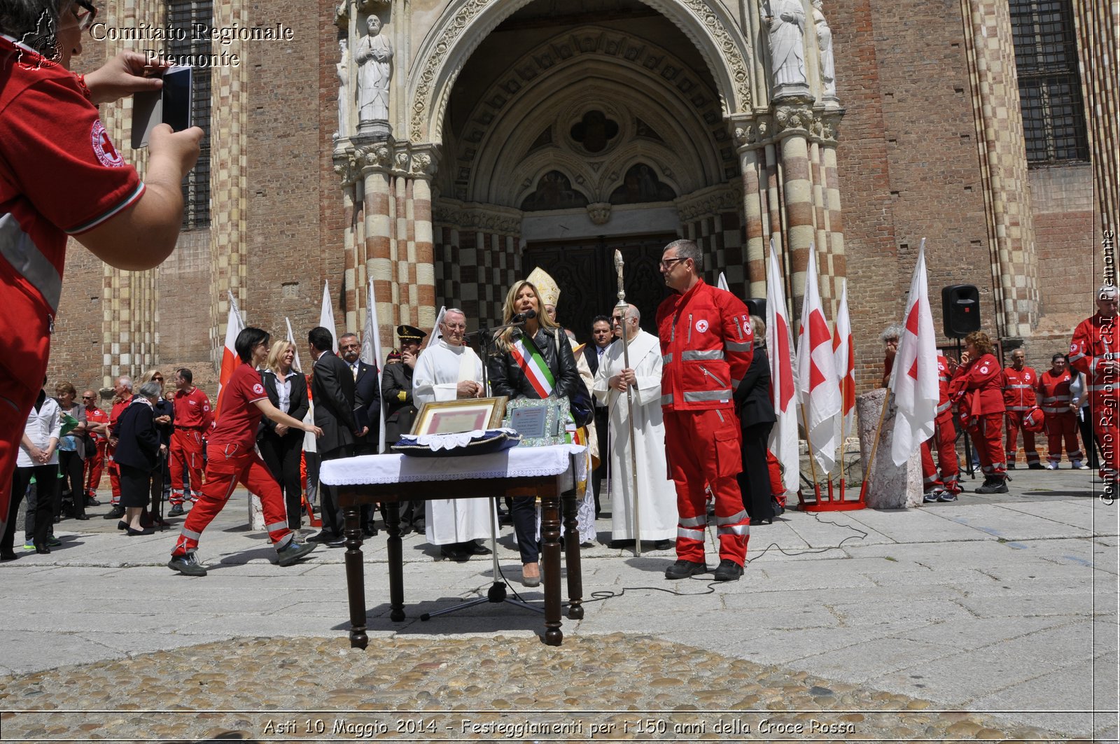 Asti 10 Maggio 2014 - Festeggiamenti per i 150 anni della Croce Rossa - Comitato Regionale del Piemonte