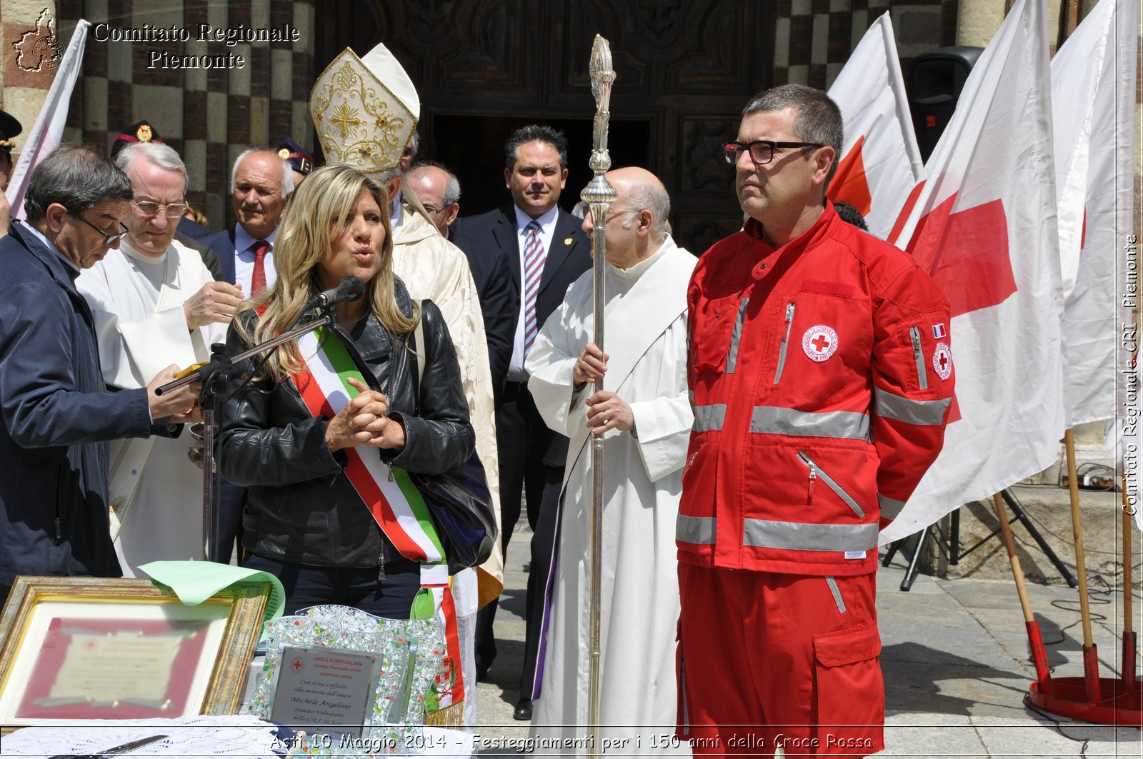 Asti 10 Maggio 2014 - Festeggiamenti per i 150 anni della Croce Rossa - Comitato Regionale del Piemonte