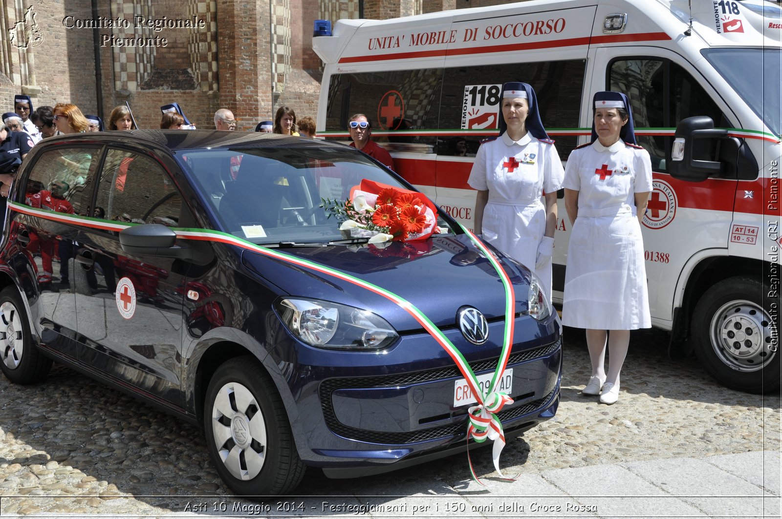 Asti 10 Maggio 2014 - Festeggiamenti per i 150 anni della Croce Rossa - Comitato Regionale del Piemonte