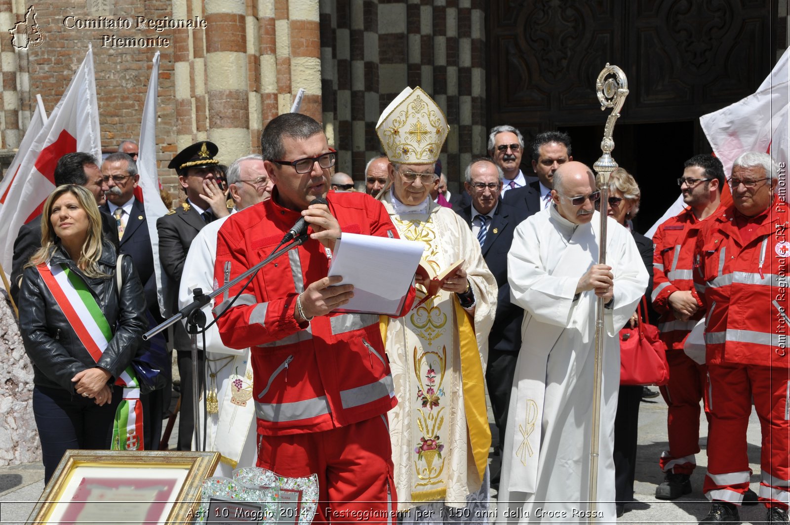 Asti 10 Maggio 2014 - Festeggiamenti per i 150 anni della Croce Rossa - Comitato Regionale del Piemonte