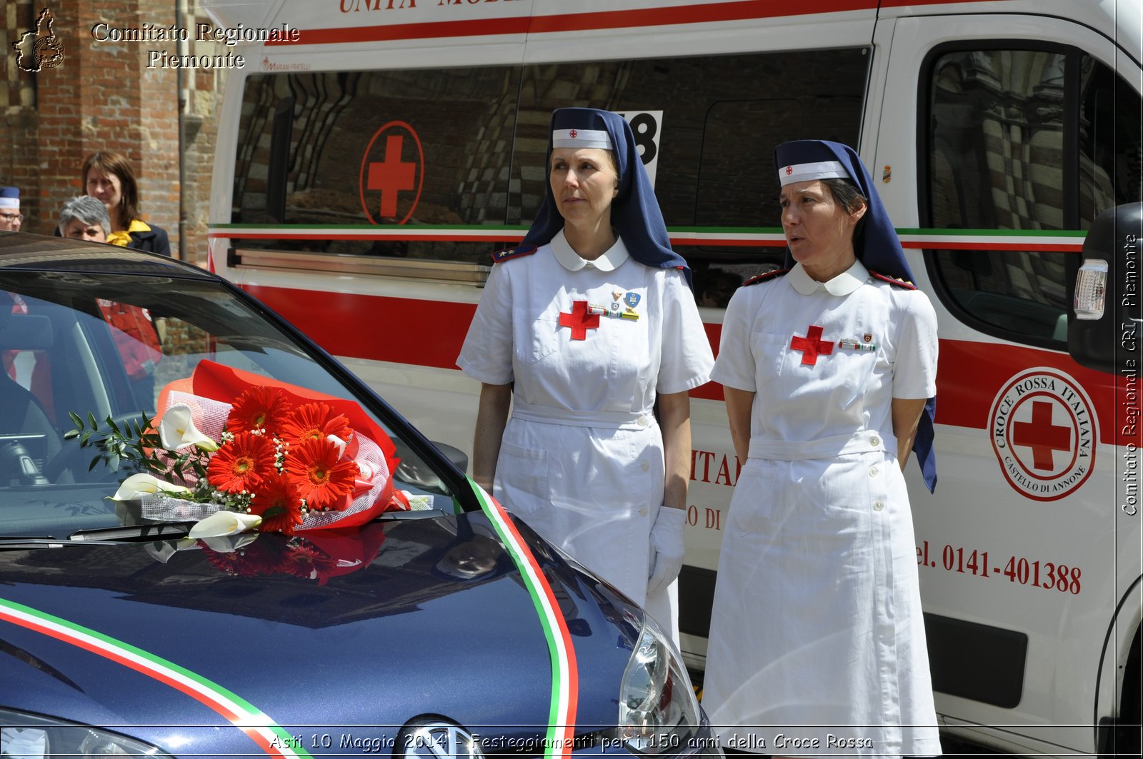 Asti 10 Maggio 2014 - Festeggiamenti per i 150 anni della Croce Rossa - Comitato Regionale del Piemonte