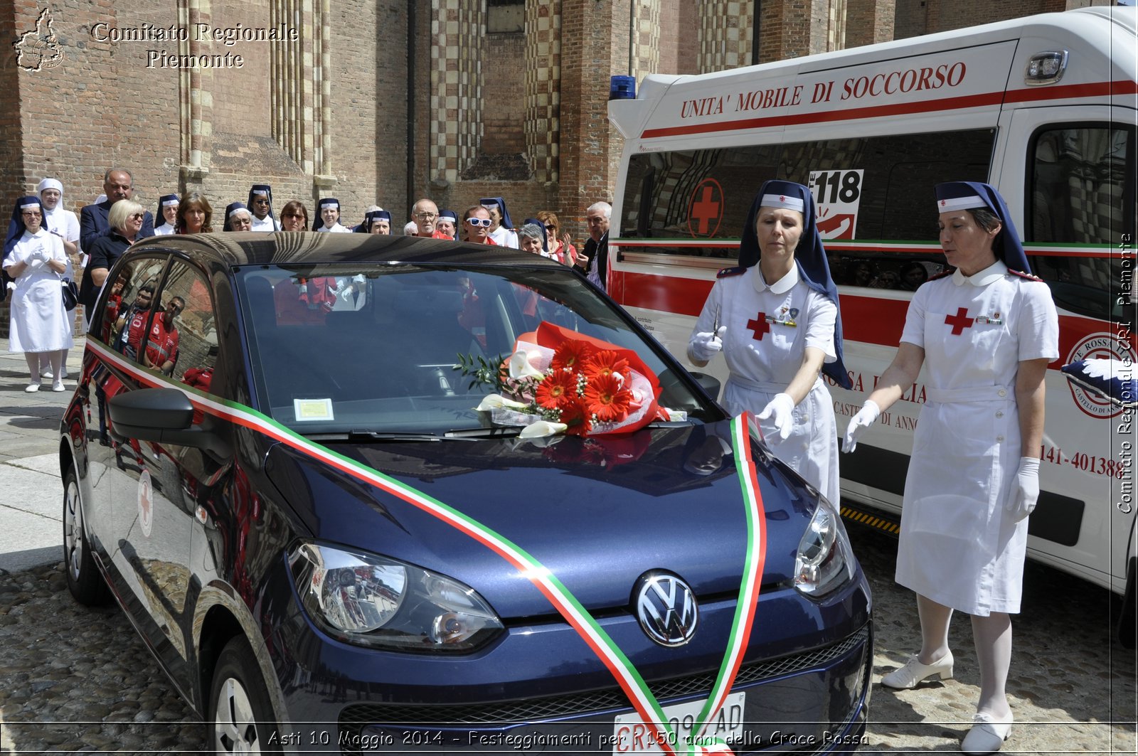 Asti 10 Maggio 2014 - Festeggiamenti per i 150 anni della Croce Rossa - Comitato Regionale del Piemonte