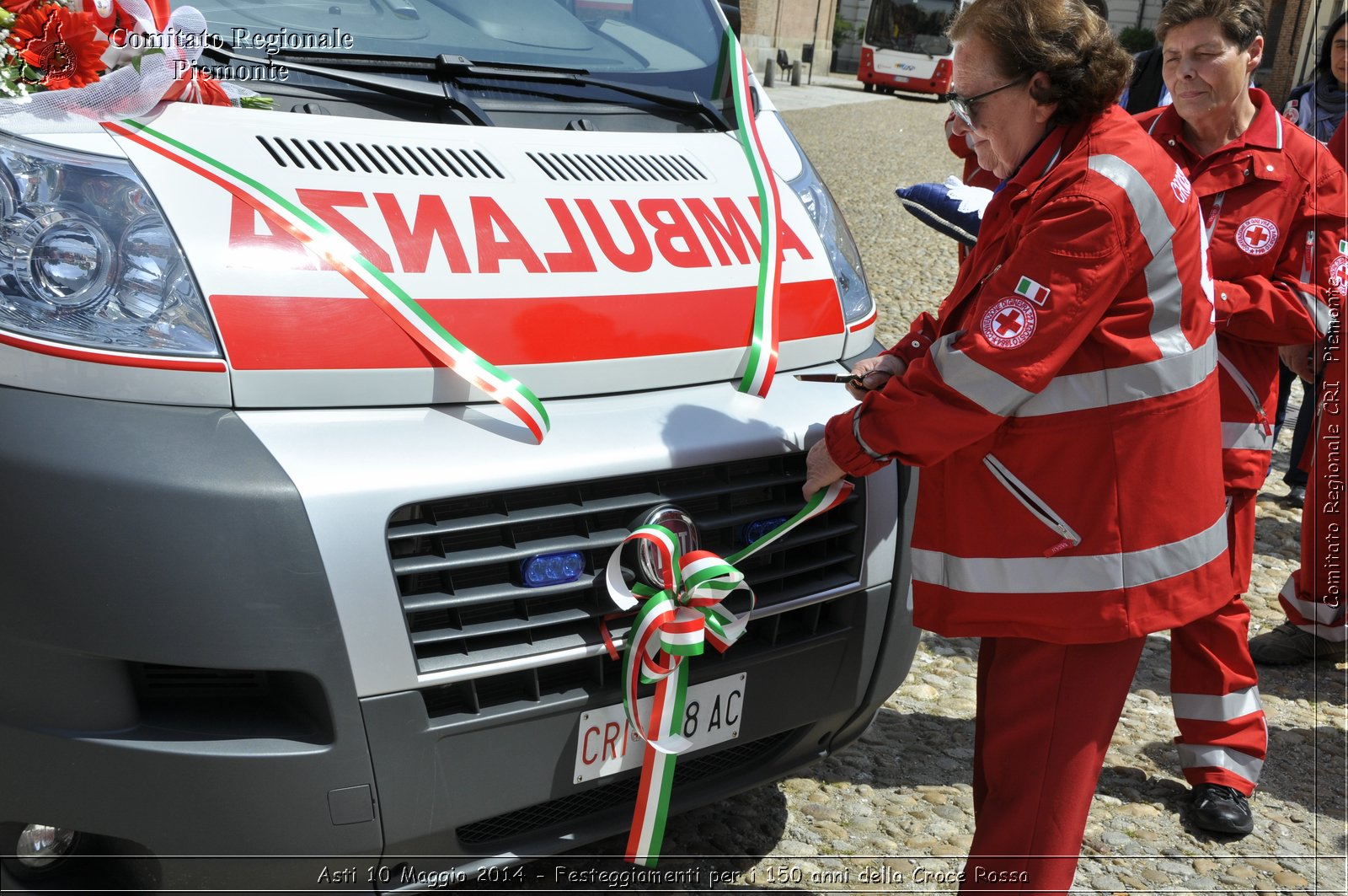 Asti 10 Maggio 2014 - Festeggiamenti per i 150 anni della Croce Rossa - Comitato Regionale del Piemonte