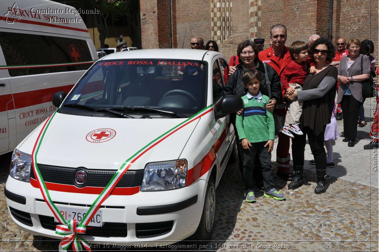 Asti 10 Maggio 2014 - Festeggiamenti per i 150 anni della Croce Rossa - Comitato Regionale del Piemonte