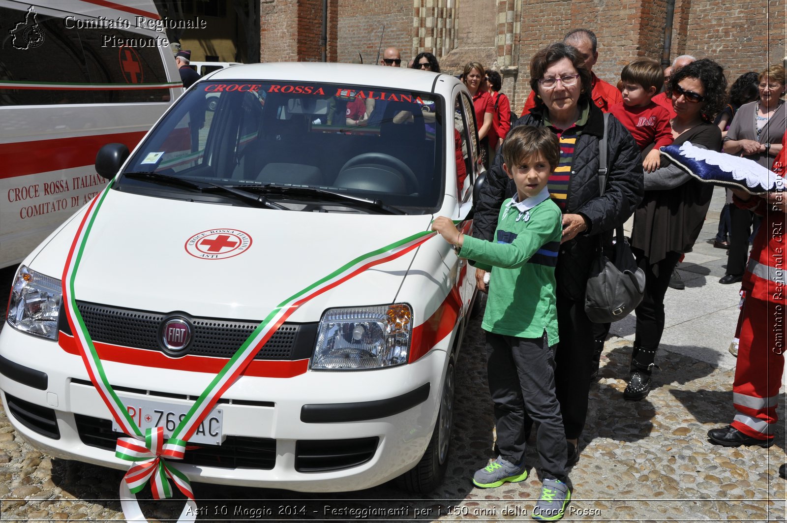 Asti 10 Maggio 2014 - Festeggiamenti per i 150 anni della Croce Rossa - Comitato Regionale del Piemonte