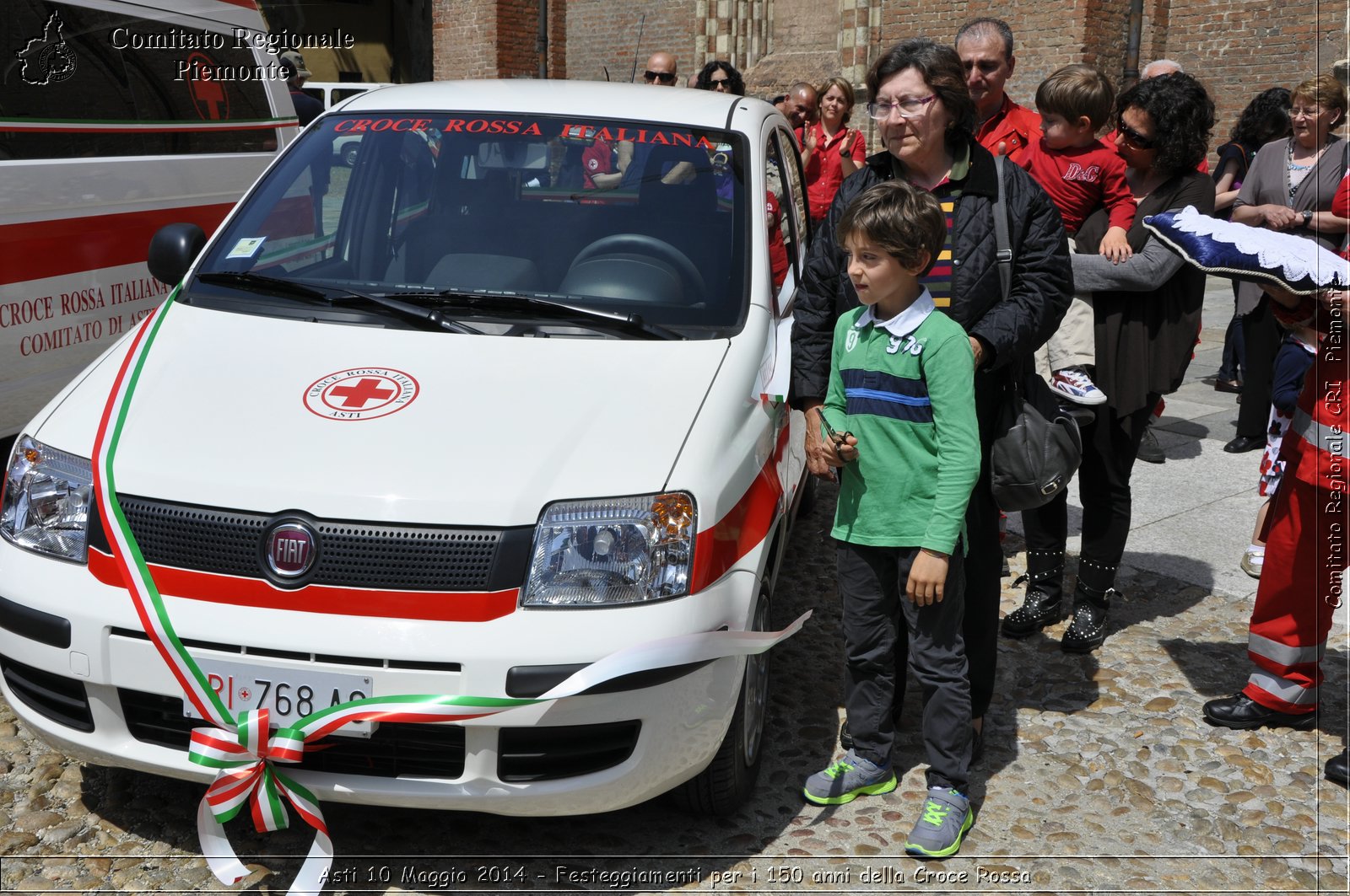 Asti 10 Maggio 2014 - Festeggiamenti per i 150 anni della Croce Rossa - Comitato Regionale del Piemonte