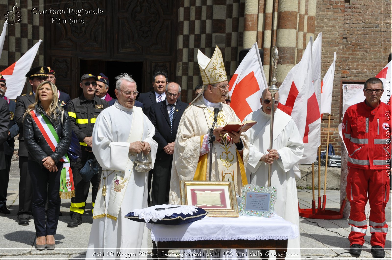 Asti 10 Maggio 2014 - Festeggiamenti per i 150 anni della Croce Rossa - Comitato Regionale del Piemonte