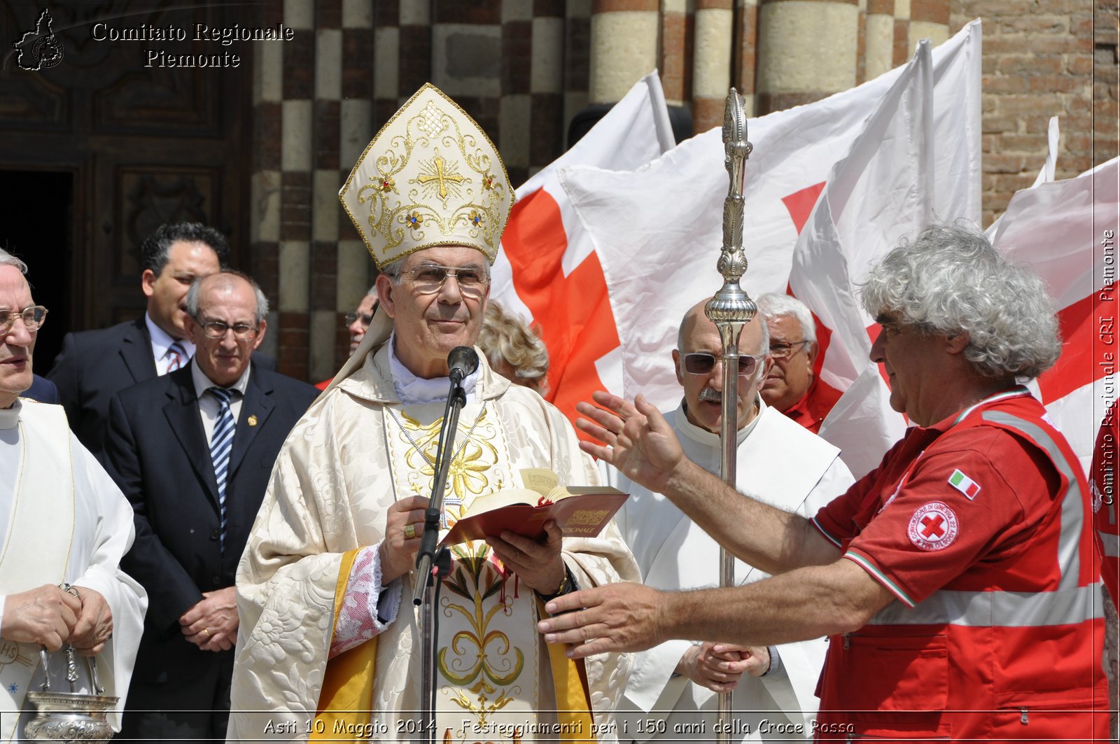 Asti 10 Maggio 2014 - Festeggiamenti per i 150 anni della Croce Rossa - Comitato Regionale del Piemonte