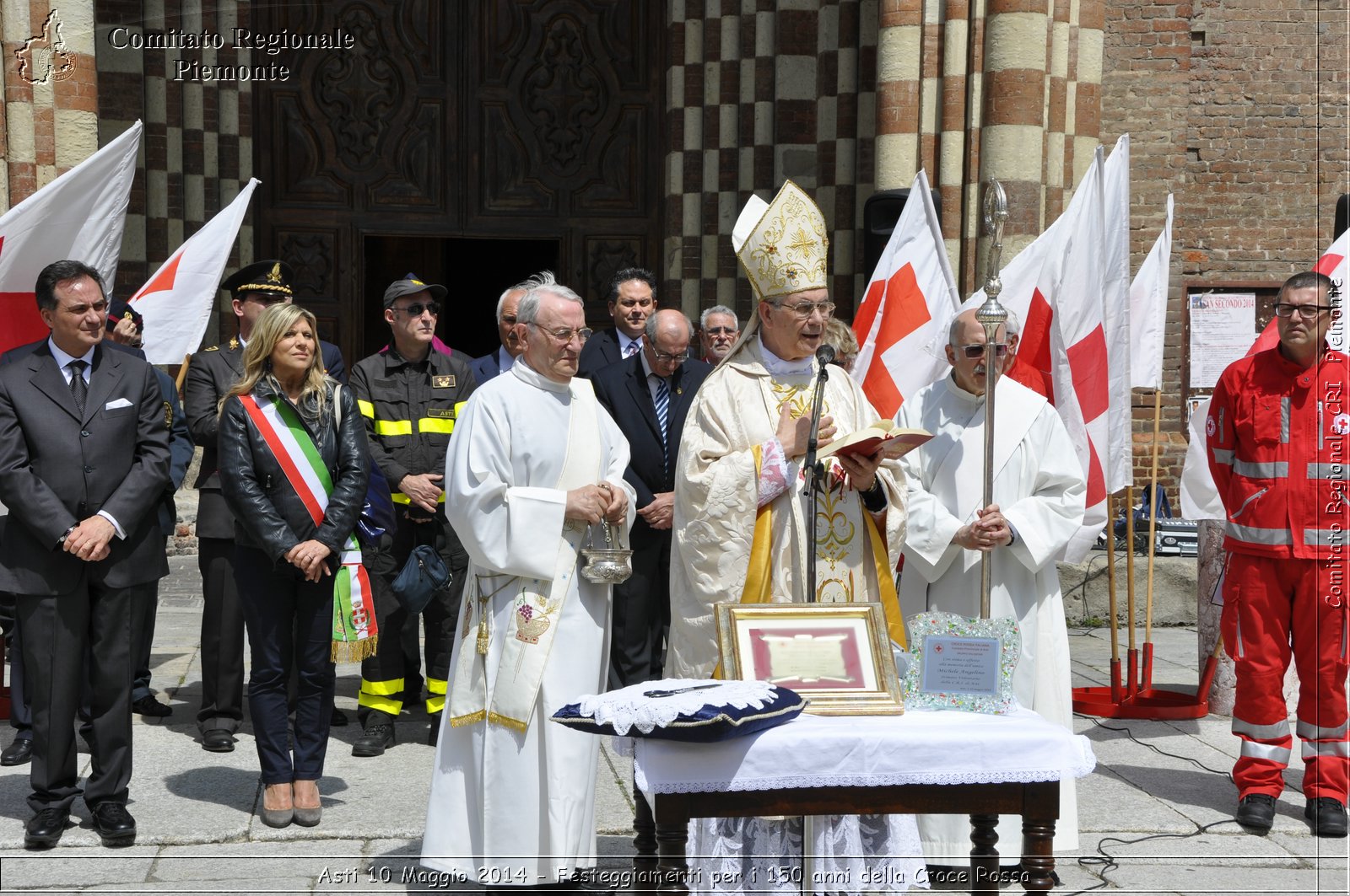 Asti 10 Maggio 2014 - Festeggiamenti per i 150 anni della Croce Rossa - Comitato Regionale del Piemonte