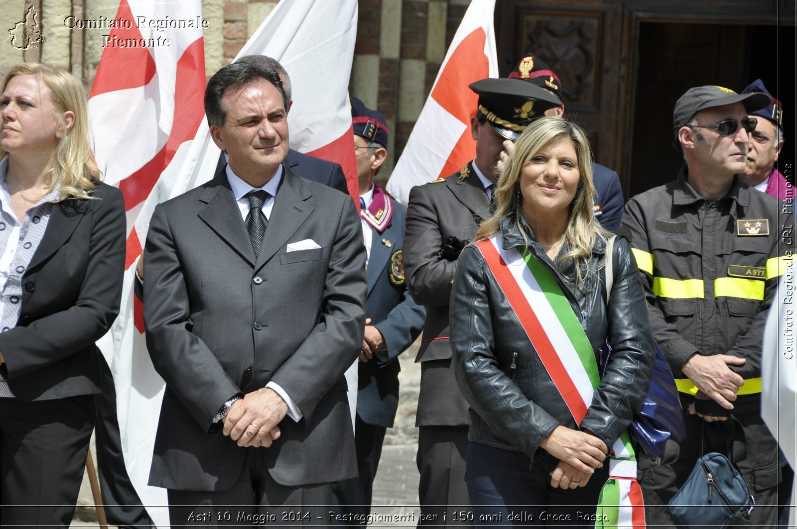 Asti 10 Maggio 2014 - Festeggiamenti per i 150 anni della Croce Rossa - Comitato Regionale del Piemonte