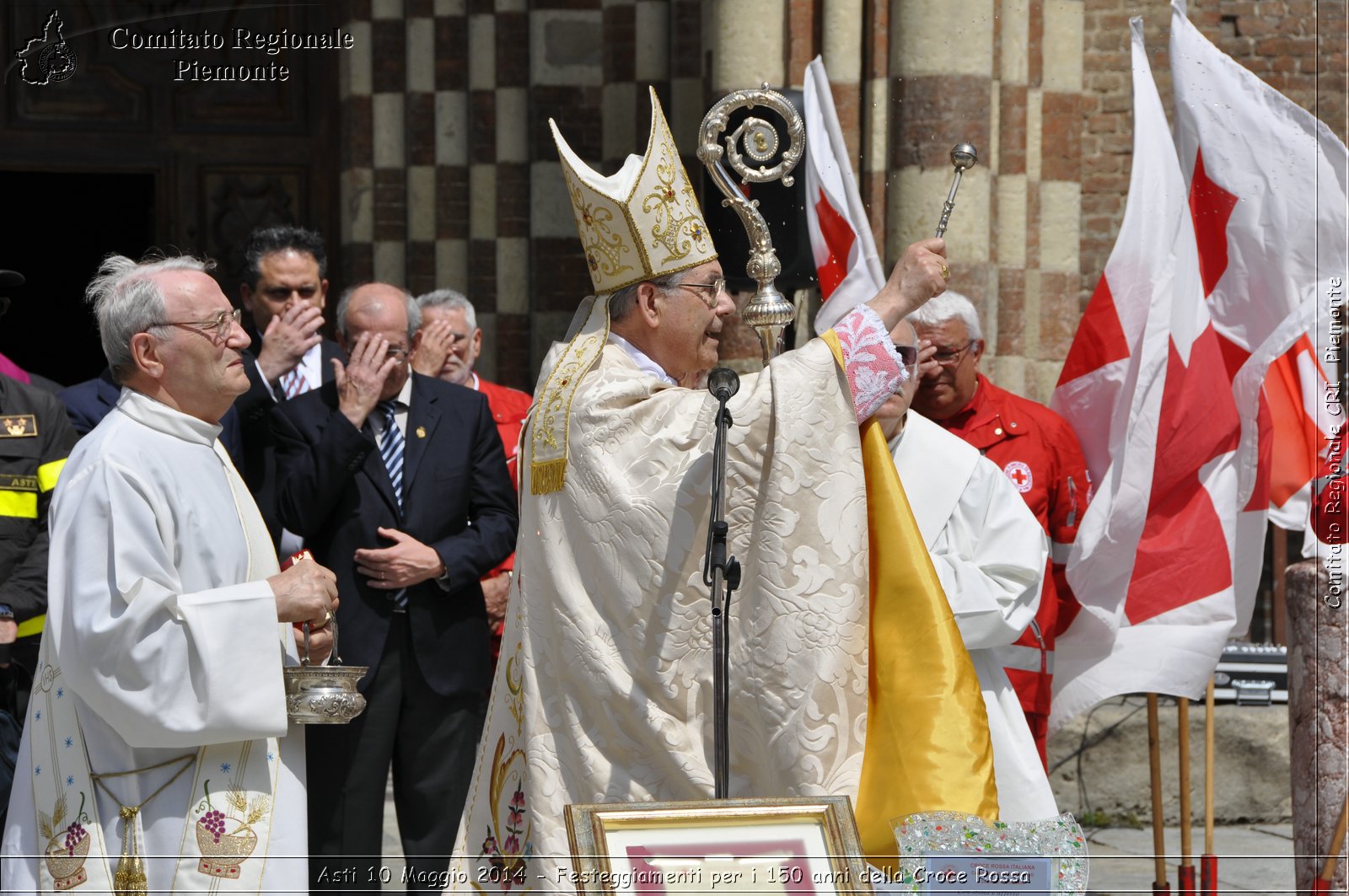 Asti 10 Maggio 2014 - Festeggiamenti per i 150 anni della Croce Rossa - Comitato Regionale del Piemonte