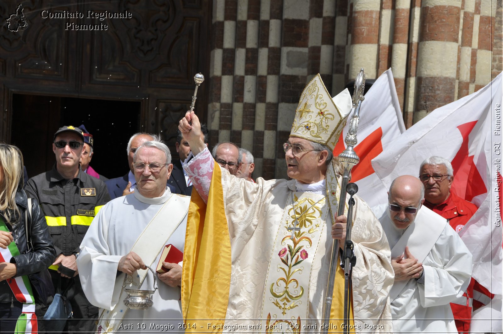 Asti 10 Maggio 2014 - Festeggiamenti per i 150 anni della Croce Rossa - Comitato Regionale del Piemonte