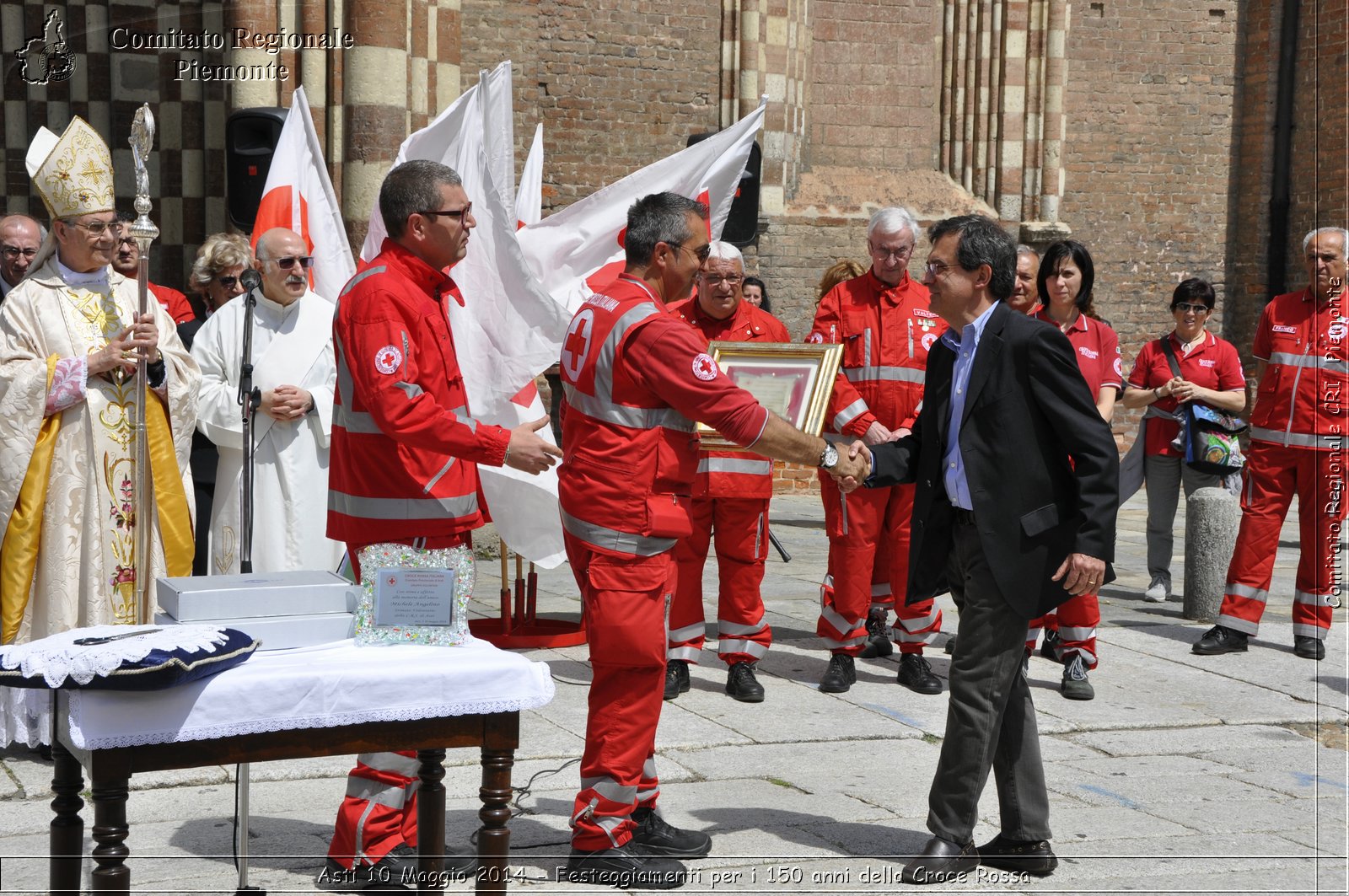 Asti 10 Maggio 2014 - Festeggiamenti per i 150 anni della Croce Rossa - Comitato Regionale del Piemonte