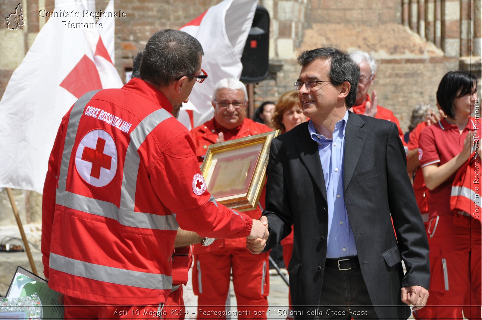 Asti 10 Maggio 2014 - Festeggiamenti per i 150 anni della Croce Rossa - Comitato Regionale del Piemonte