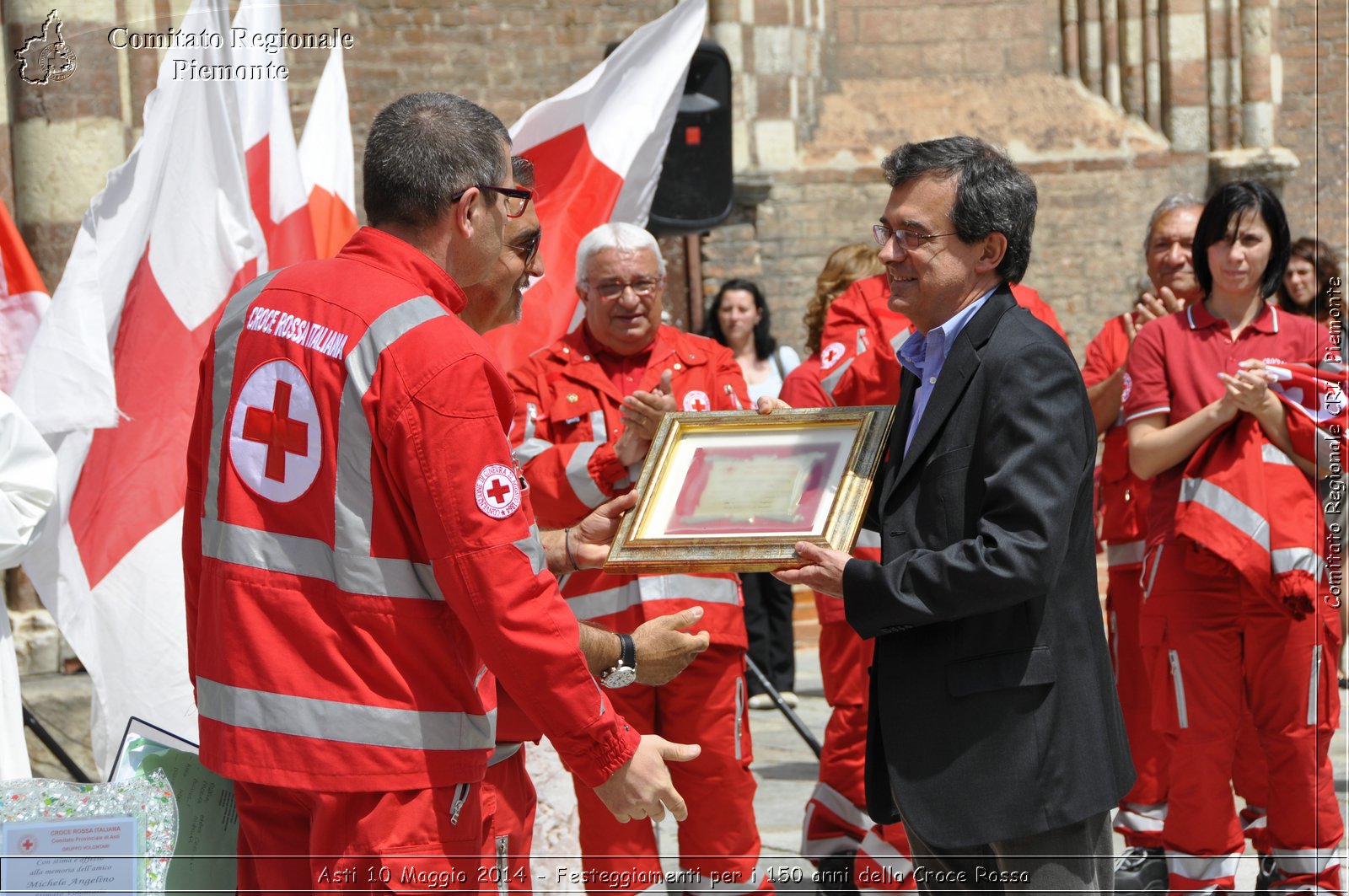 Asti 10 Maggio 2014 - Festeggiamenti per i 150 anni della Croce Rossa - Comitato Regionale del Piemonte