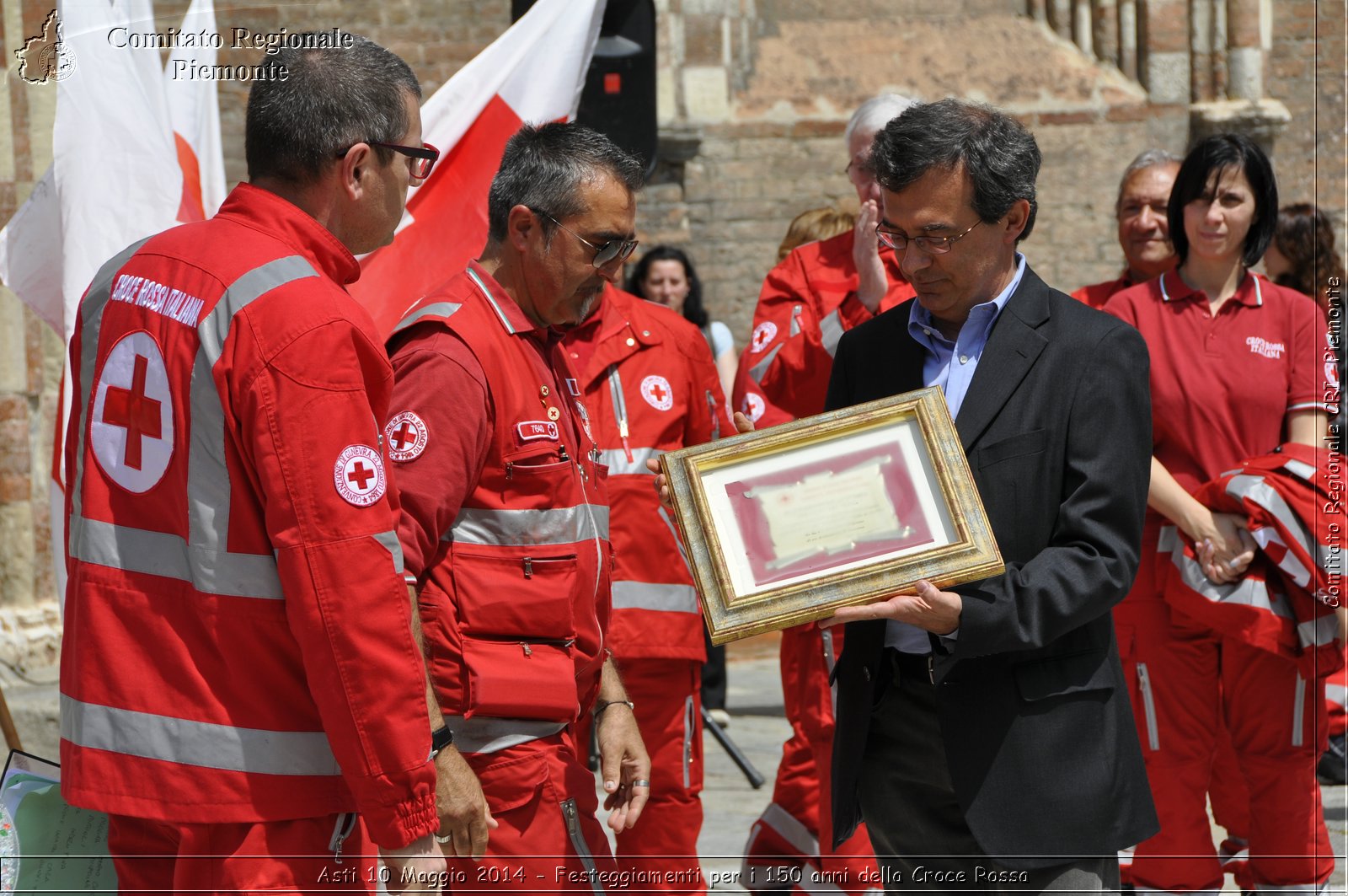 Asti 10 Maggio 2014 - Festeggiamenti per i 150 anni della Croce Rossa - Comitato Regionale del Piemonte