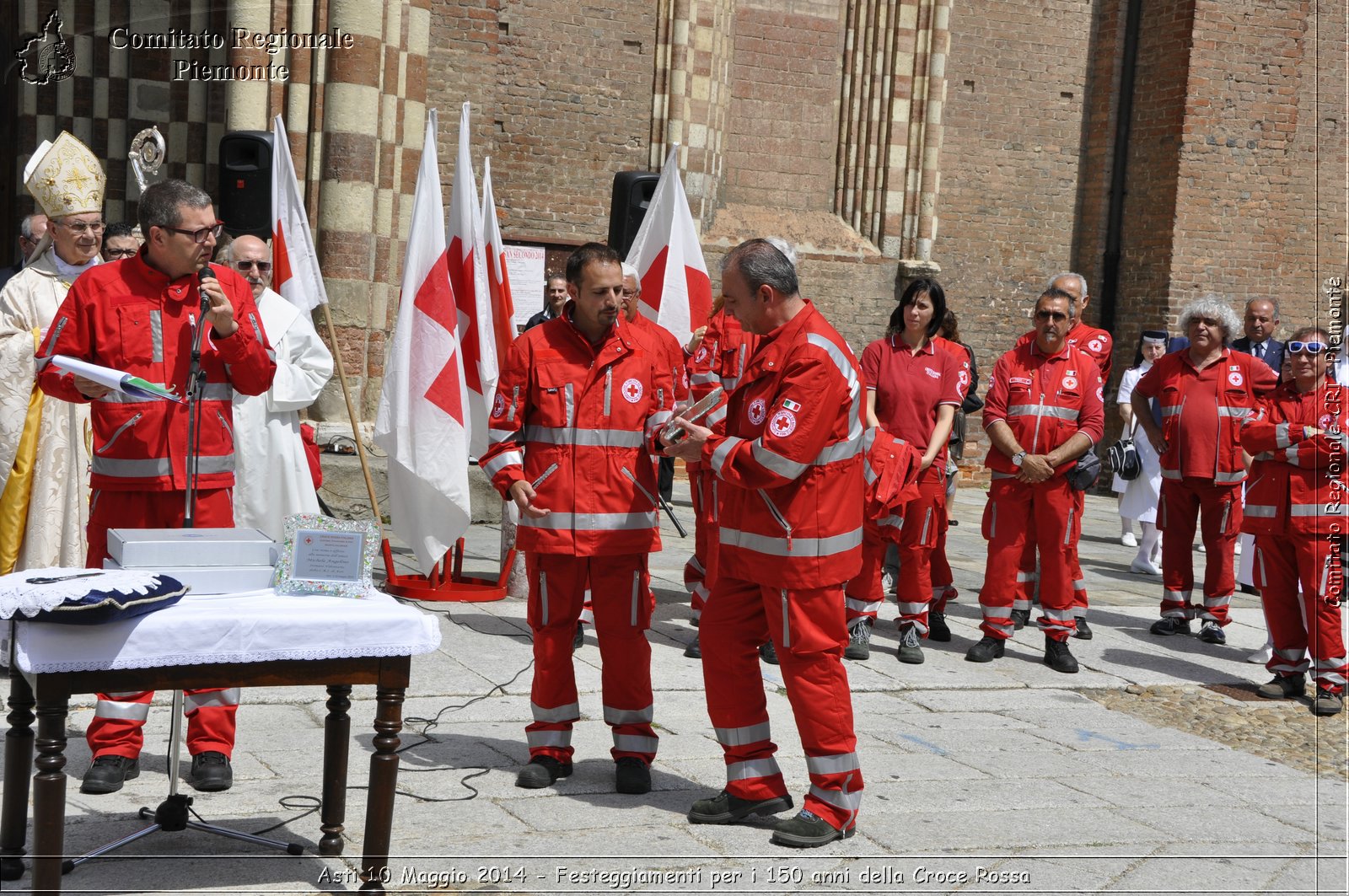 Asti 10 Maggio 2014 - Festeggiamenti per i 150 anni della Croce Rossa - Comitato Regionale del Piemonte