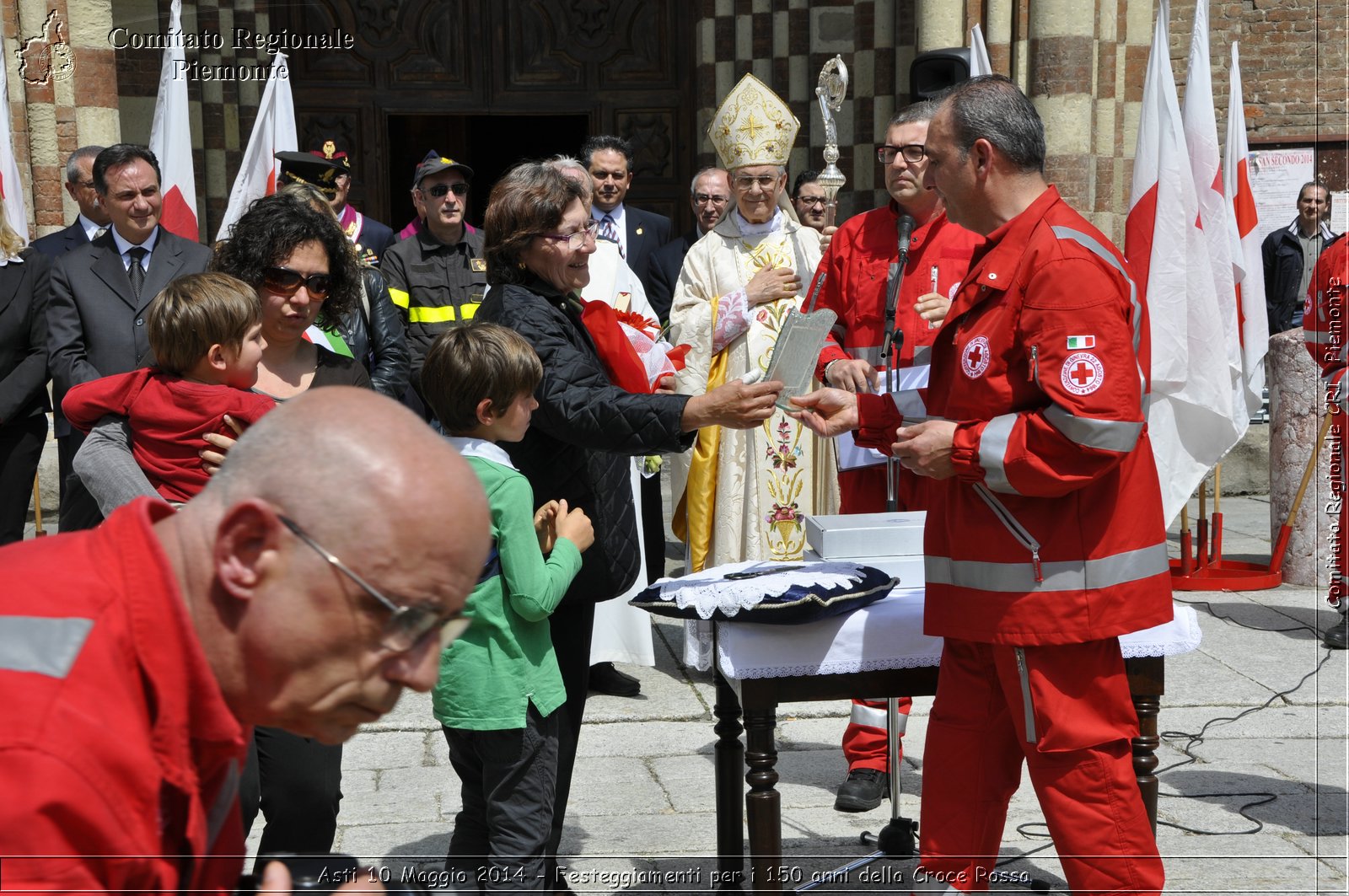 Asti 10 Maggio 2014 - Festeggiamenti per i 150 anni della Croce Rossa - Comitato Regionale del Piemonte