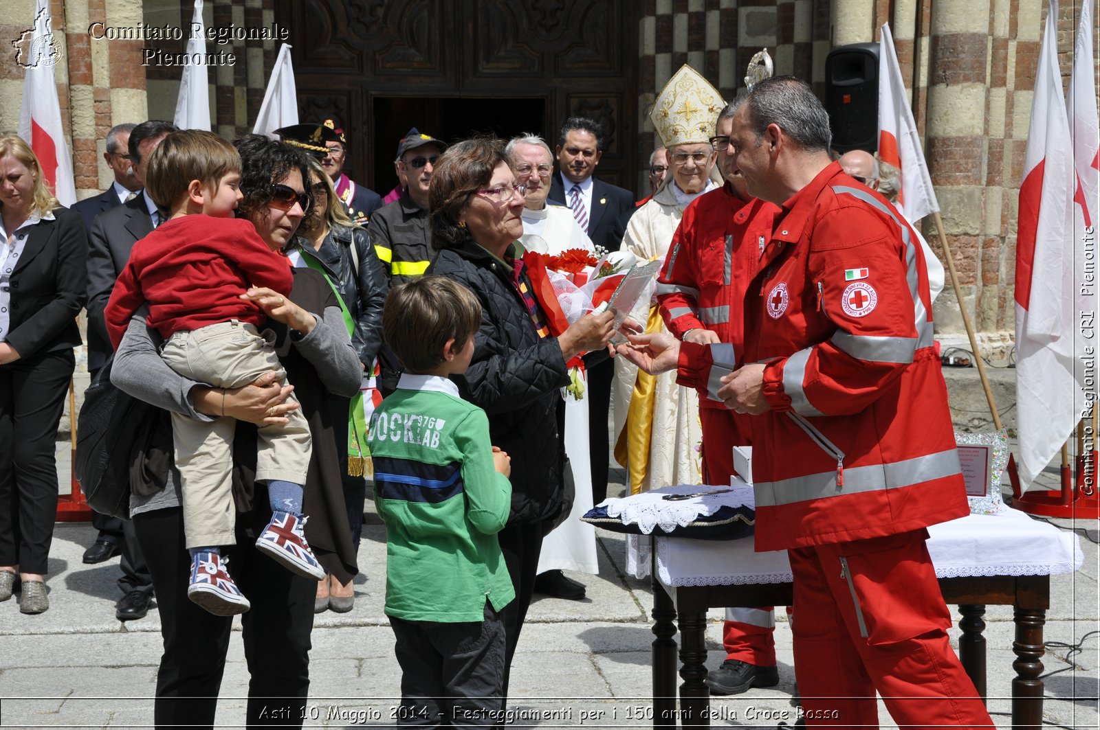 Asti 10 Maggio 2014 - Festeggiamenti per i 150 anni della Croce Rossa - Comitato Regionale del Piemonte