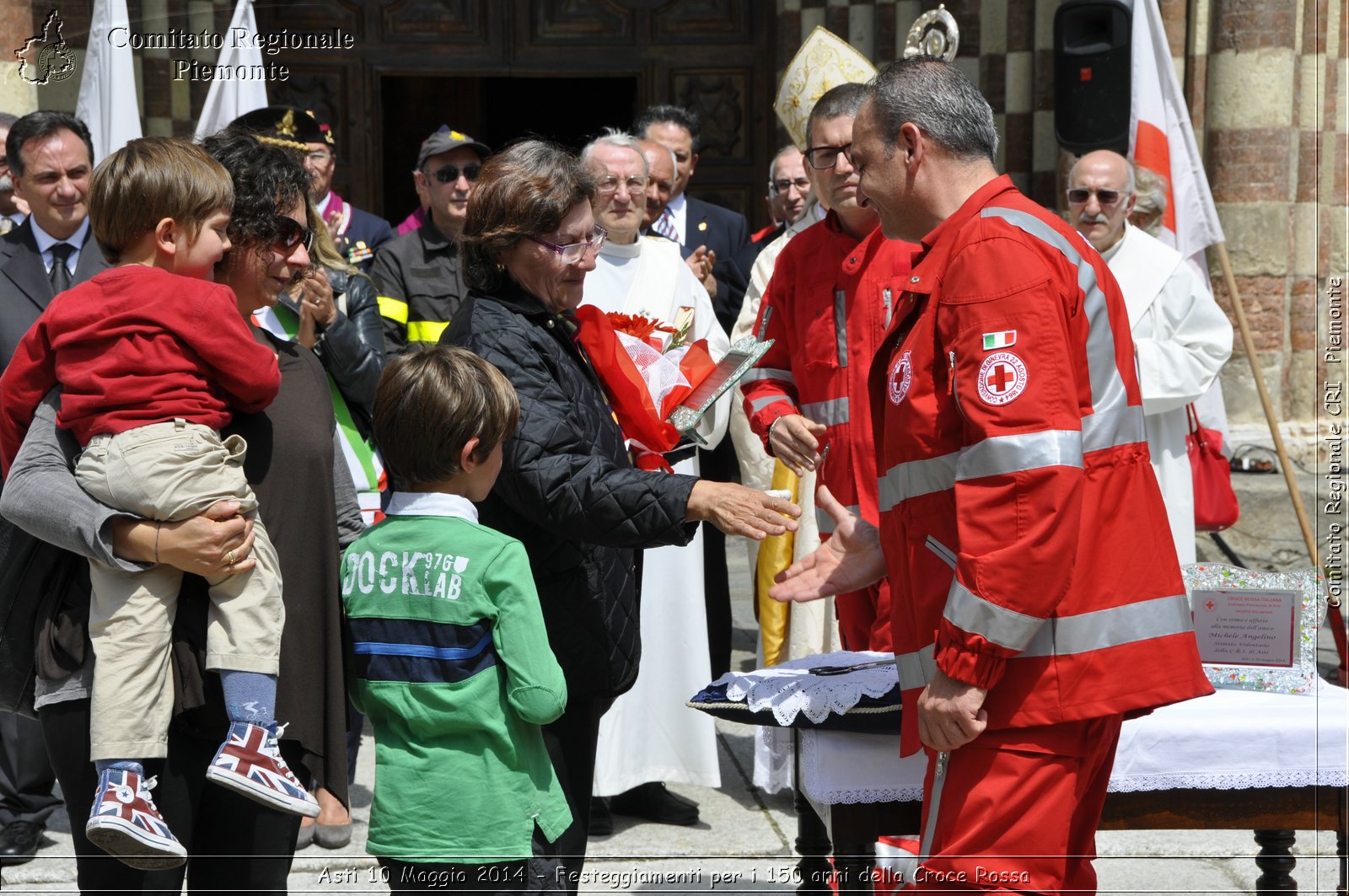 Asti 10 Maggio 2014 - Festeggiamenti per i 150 anni della Croce Rossa - Comitato Regionale del Piemonte