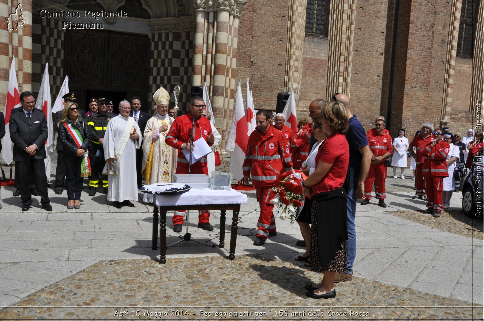 Asti 10 Maggio 2014 - Festeggiamenti per i 150 anni della Croce Rossa - Comitato Regionale del Piemonte