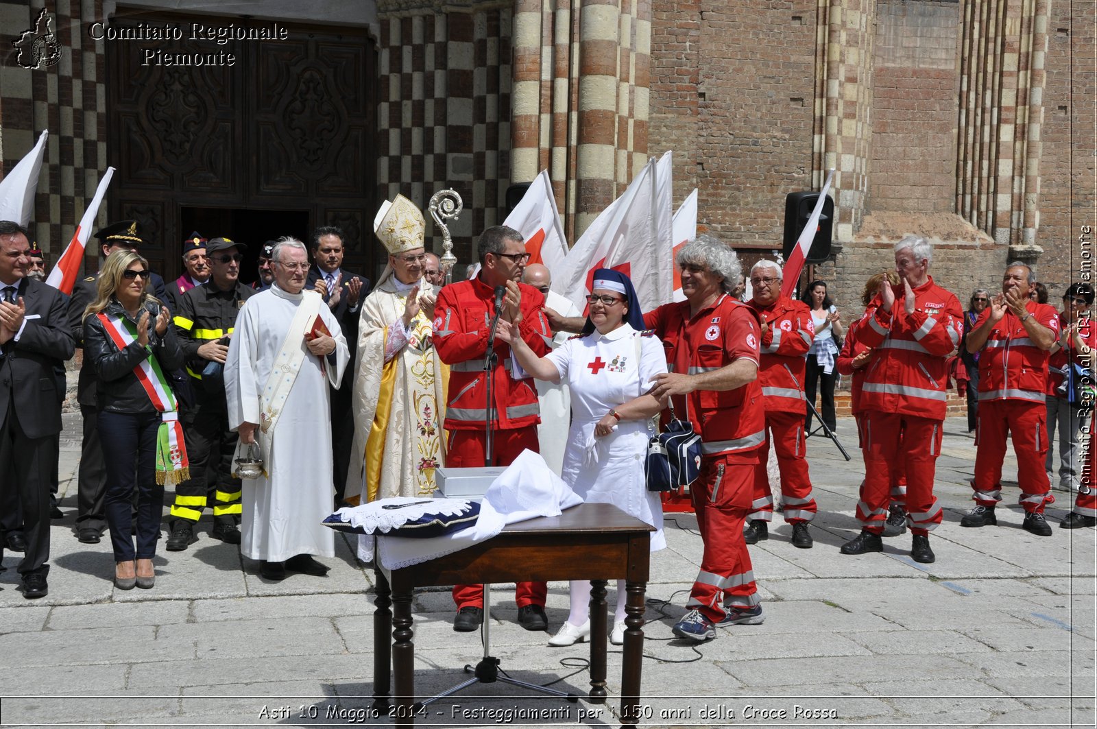 Asti 10 Maggio 2014 - Festeggiamenti per i 150 anni della Croce Rossa - Comitato Regionale del Piemonte