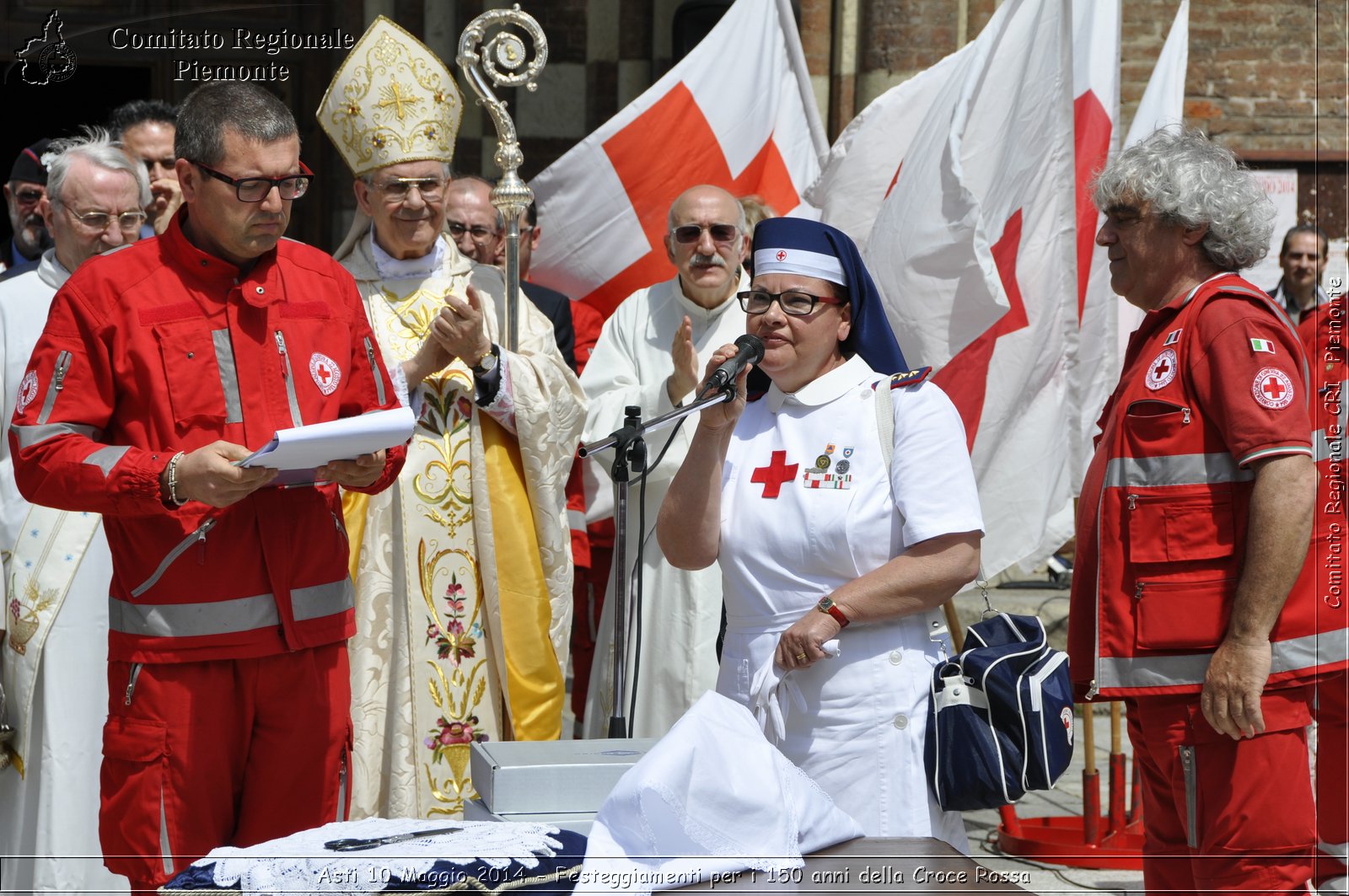 Asti 10 Maggio 2014 - Festeggiamenti per i 150 anni della Croce Rossa - Comitato Regionale del Piemonte