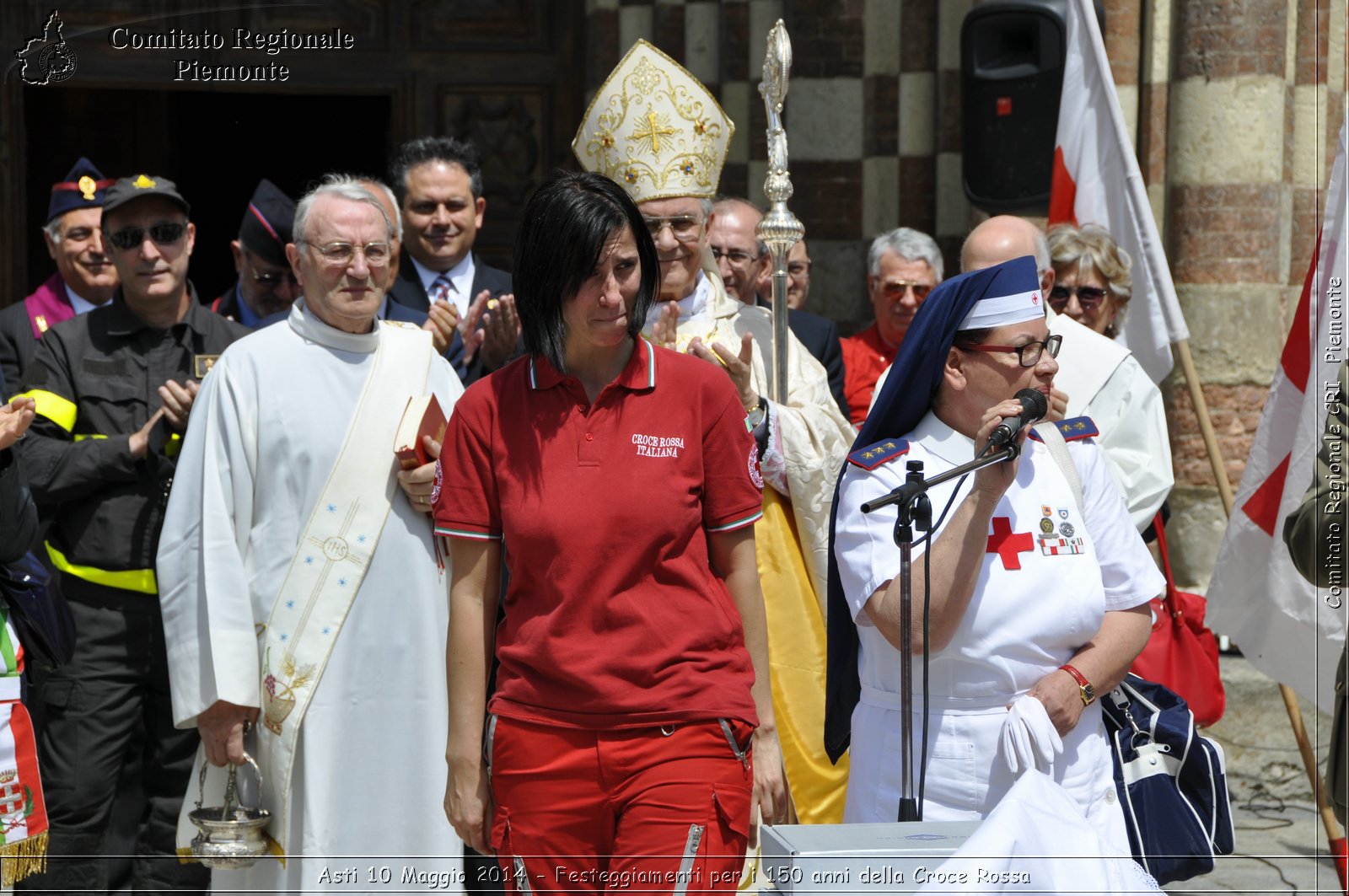 Asti 10 Maggio 2014 - Festeggiamenti per i 150 anni della Croce Rossa - Comitato Regionale del Piemonte