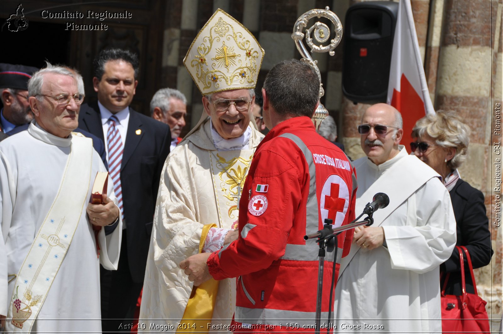 Asti 10 Maggio 2014 - Festeggiamenti per i 150 anni della Croce Rossa - Comitato Regionale del Piemonte