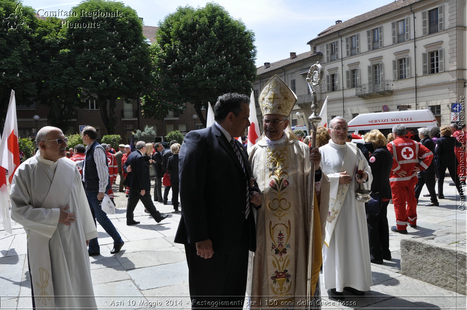 Asti 10 Maggio 2014 - Festeggiamenti per i 150 anni della Croce Rossa - Comitato Regionale del Piemonte