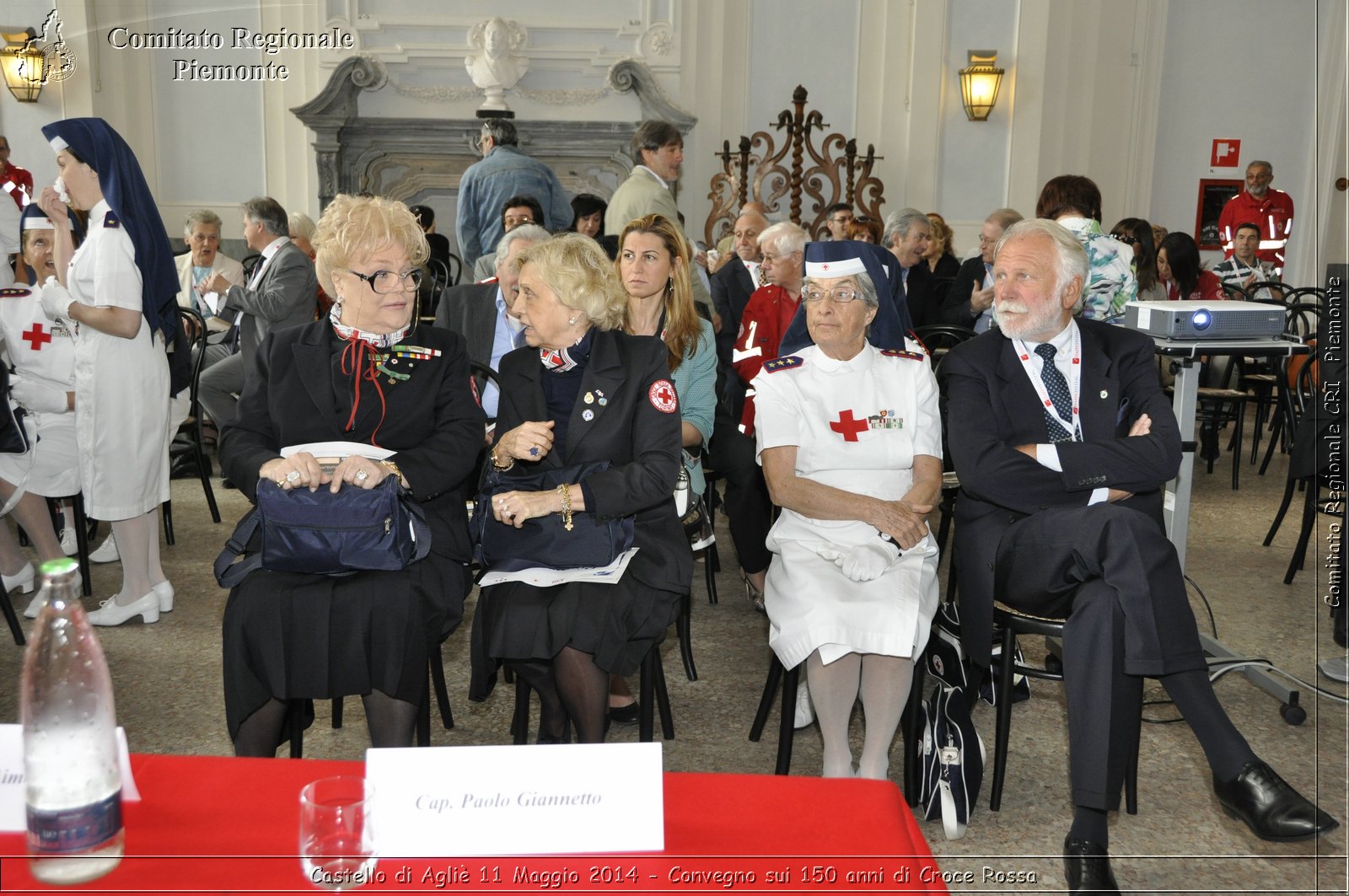 Castello di Agli 11 Maggio 2014 - Convegno sui 150 anni di Croce Rossa - Comitato Regionale del Piemonte