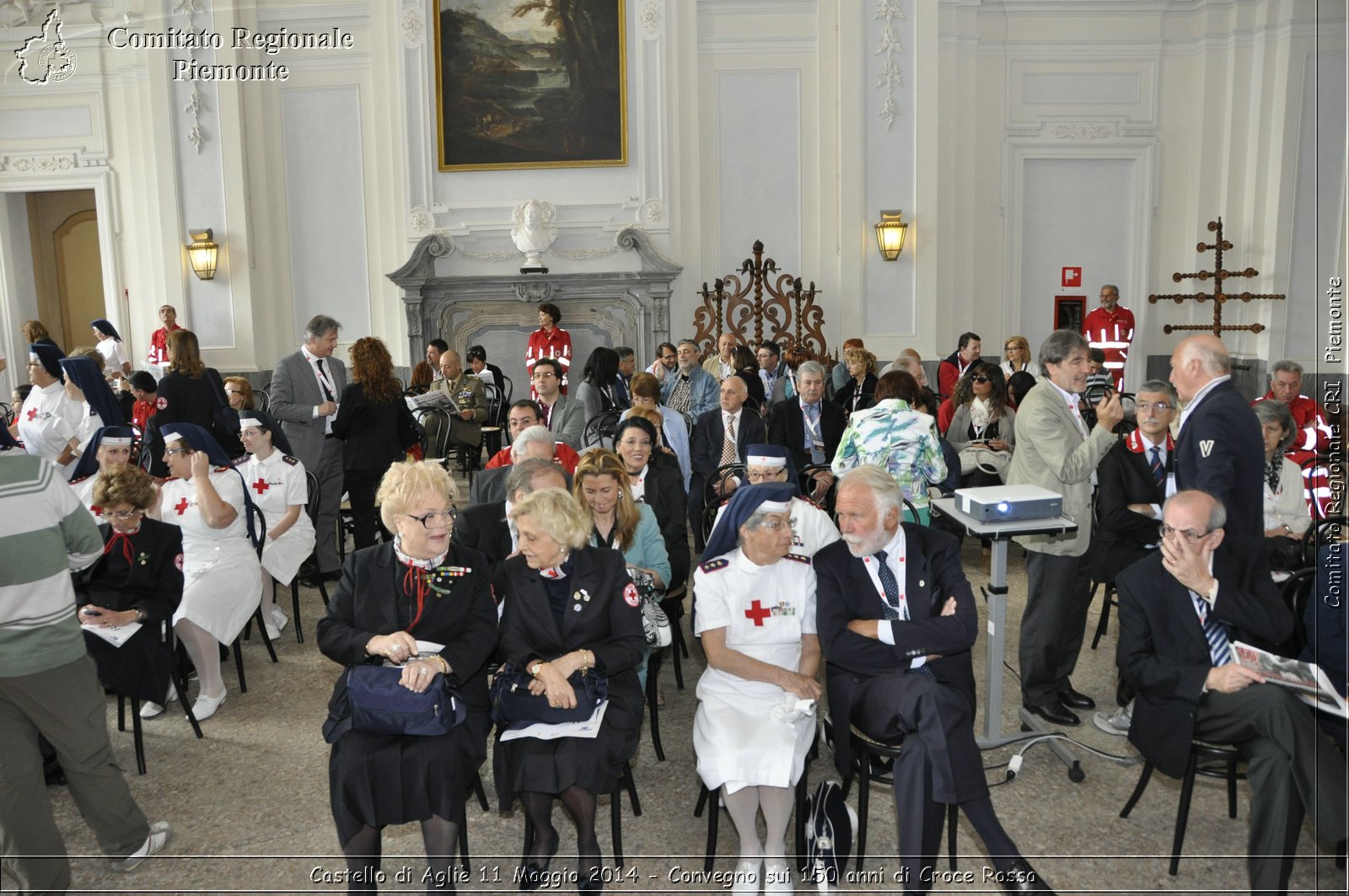 Castello di Agli 11 Maggio 2014 - Convegno sui 150 anni di Croce Rossa - Comitato Regionale del Piemonte