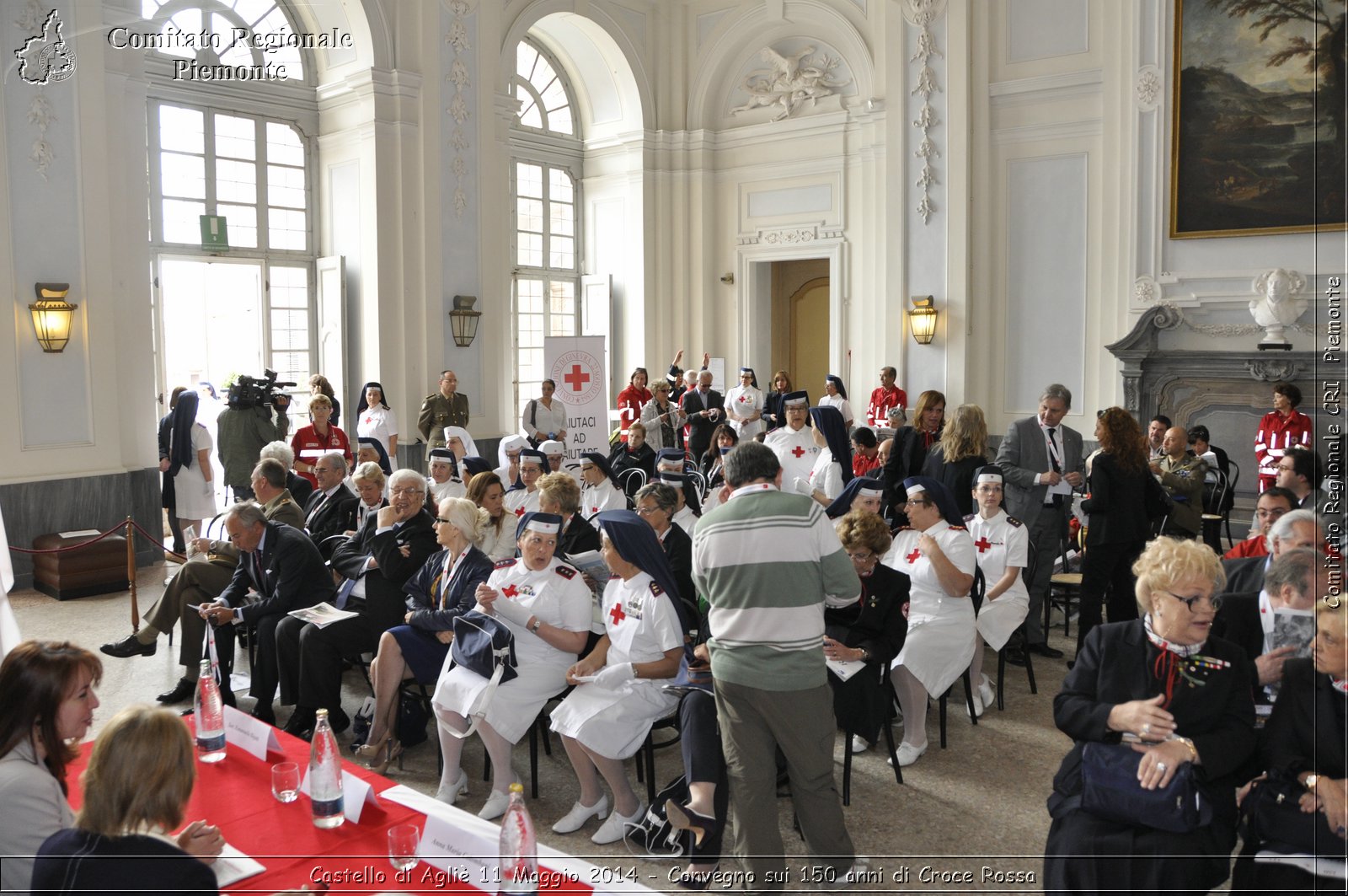 Castello di Agli 11 Maggio 2014 - Convegno sui 150 anni di Croce Rossa - Comitato Regionale del Piemonte