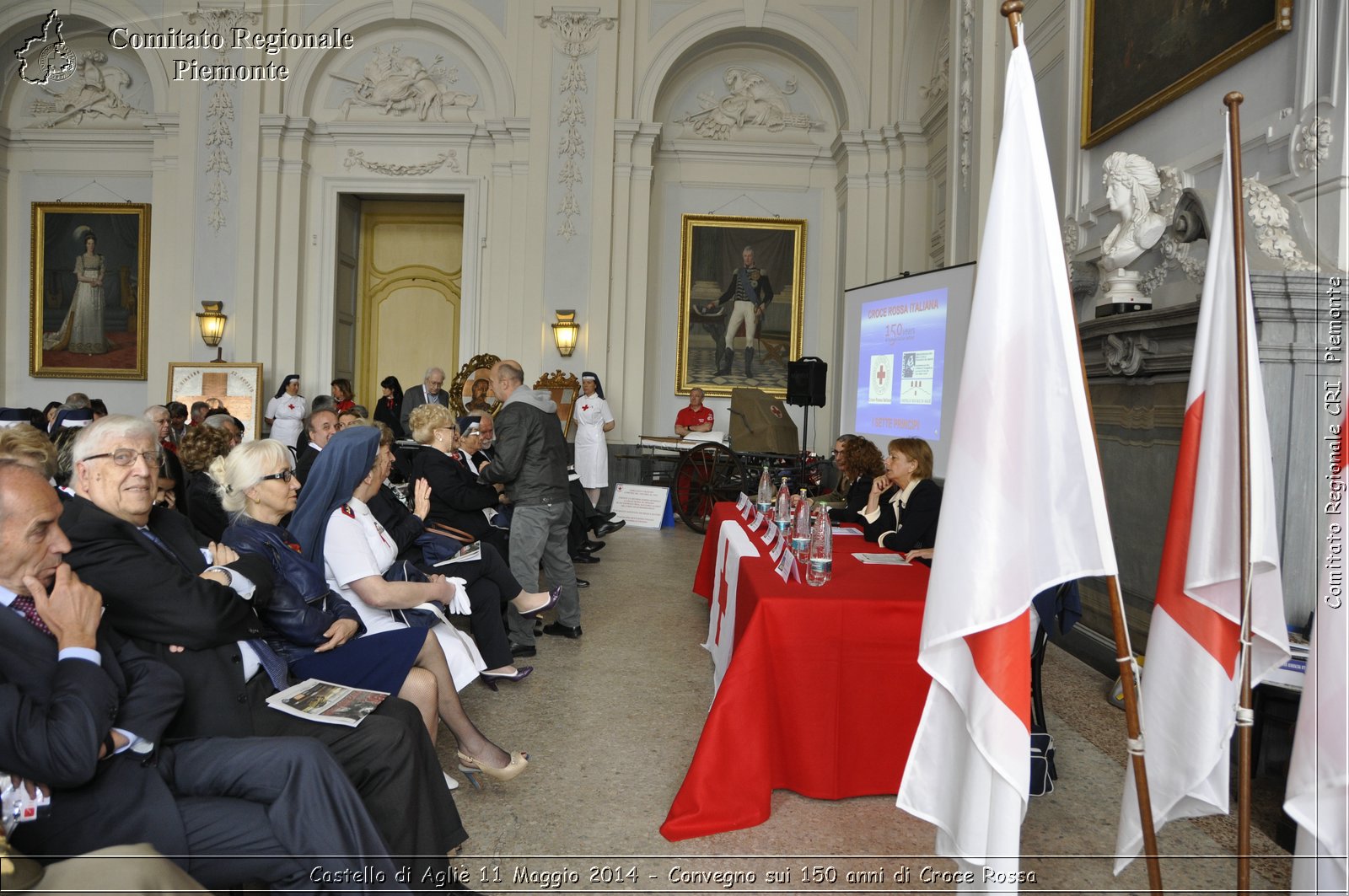 Castello di Agli 11 Maggio 2014 - Convegno sui 150 anni di Croce Rossa - Comitato Regionale del Piemonte