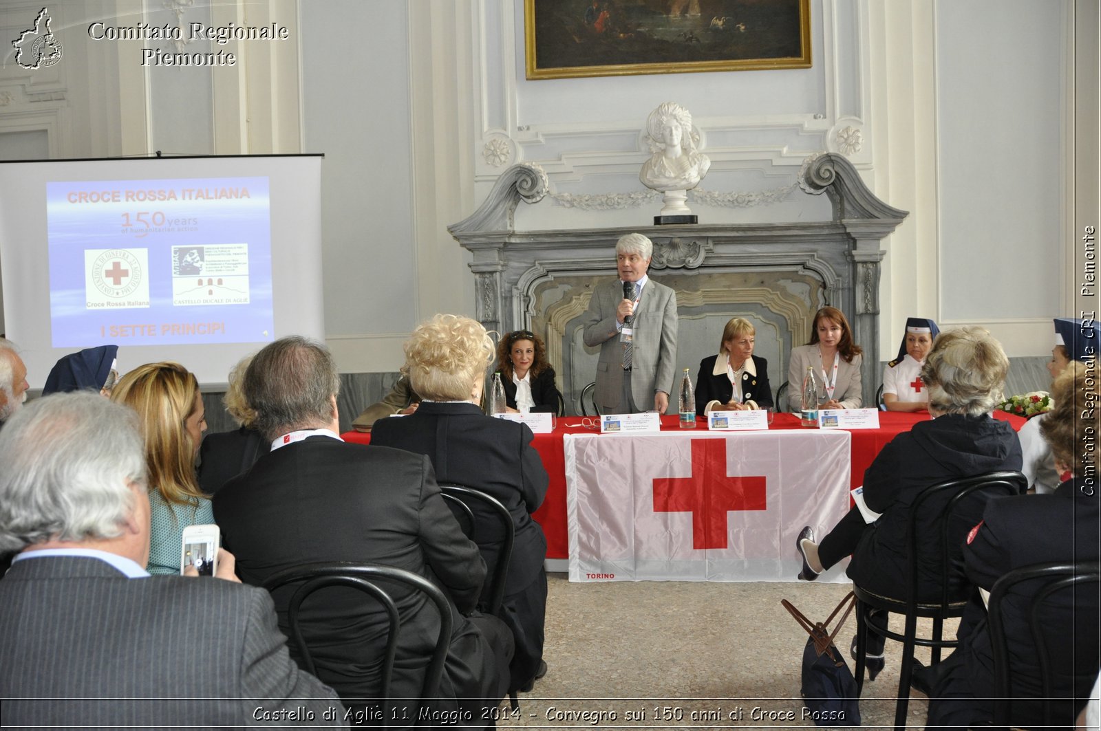 Castello di Agli 11 Maggio 2014 - Convegno sui 150 anni di Croce Rossa - Comitato Regionale del Piemonte