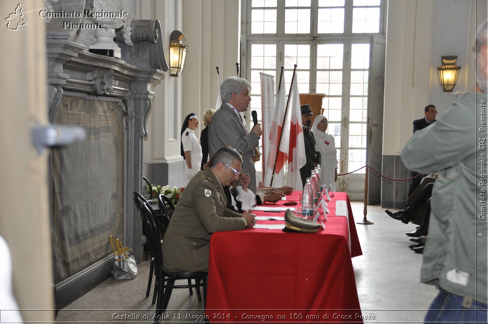 Castello di Agli 11 Maggio 2014 - Convegno sui 150 anni di Croce Rossa - Comitato Regionale del Piemonte