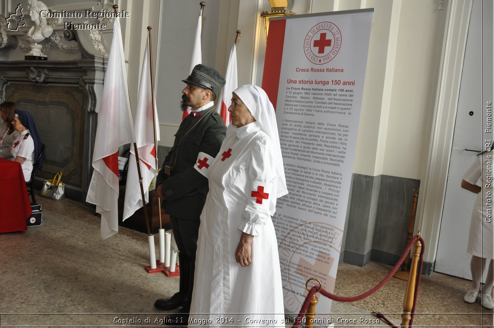 Castello di Agli 11 Maggio 2014 - Convegno sui 150 anni di Croce Rossa - Comitato Regionale del Piemonte