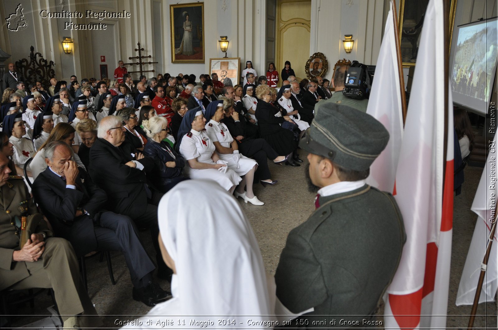 Castello di Agli 11 Maggio 2014 - Convegno sui 150 anni di Croce Rossa - Comitato Regionale del Piemonte