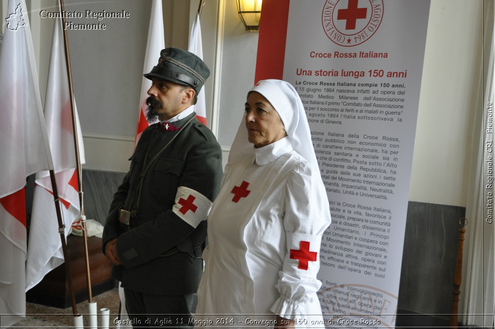 Castello di Agli 11 Maggio 2014 - Convegno sui 150 anni di Croce Rossa - Comitato Regionale del Piemonte