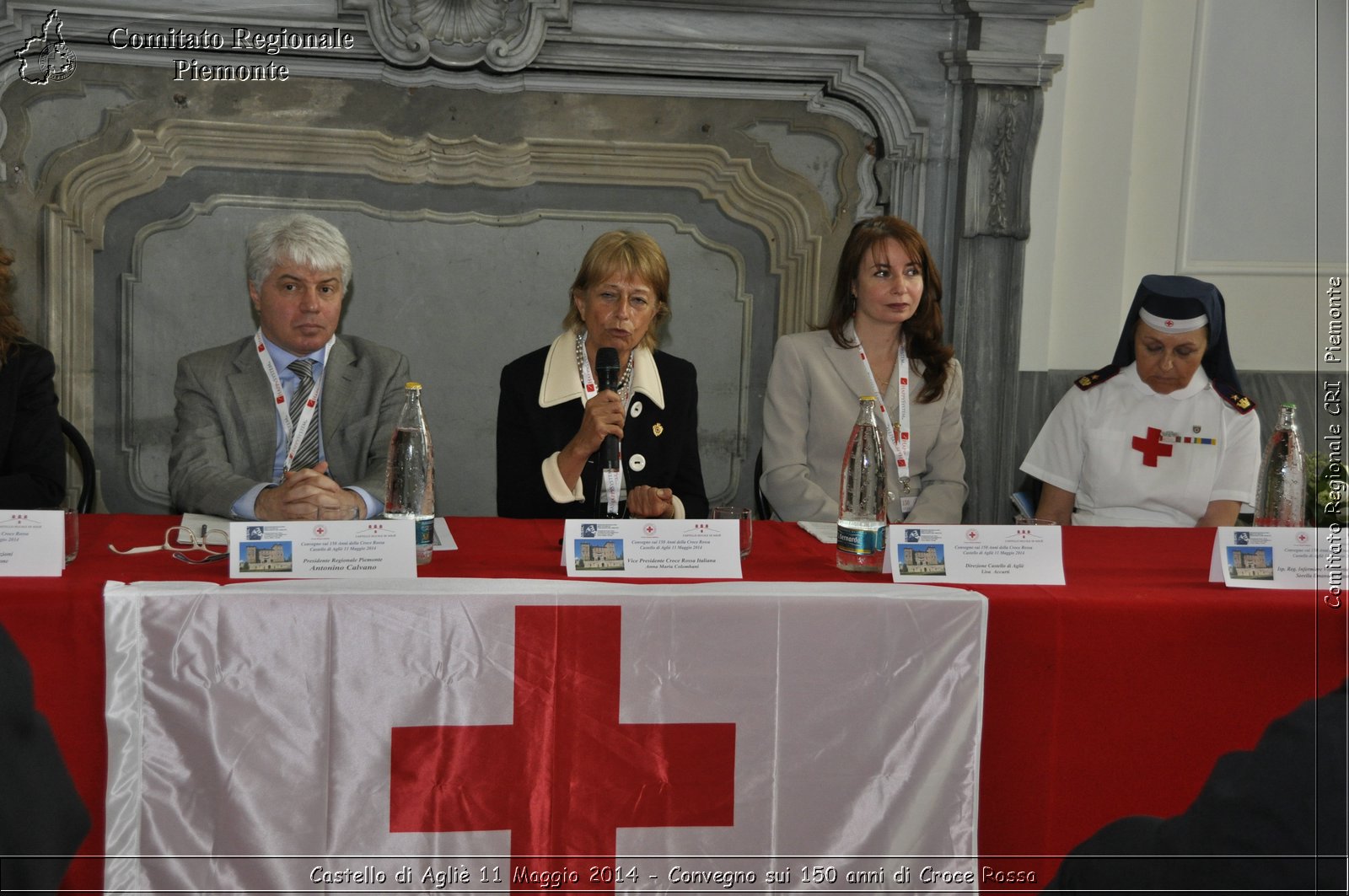 Castello di Agli 11 Maggio 2014 - Convegno sui 150 anni di Croce Rossa - Comitato Regionale del Piemonte