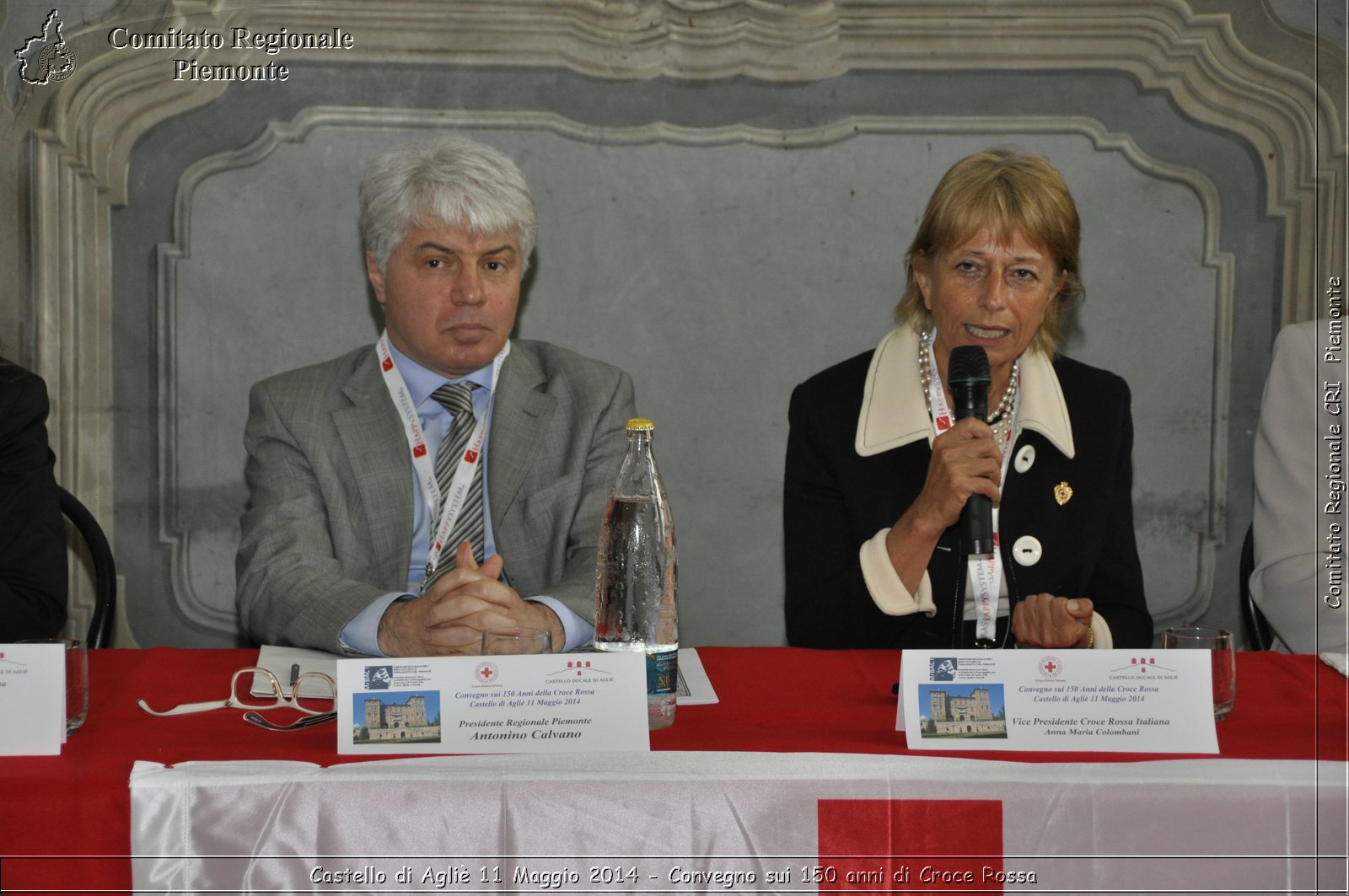 Castello di Agli 11 Maggio 2014 - Convegno sui 150 anni di Croce Rossa - Comitato Regionale del Piemonte