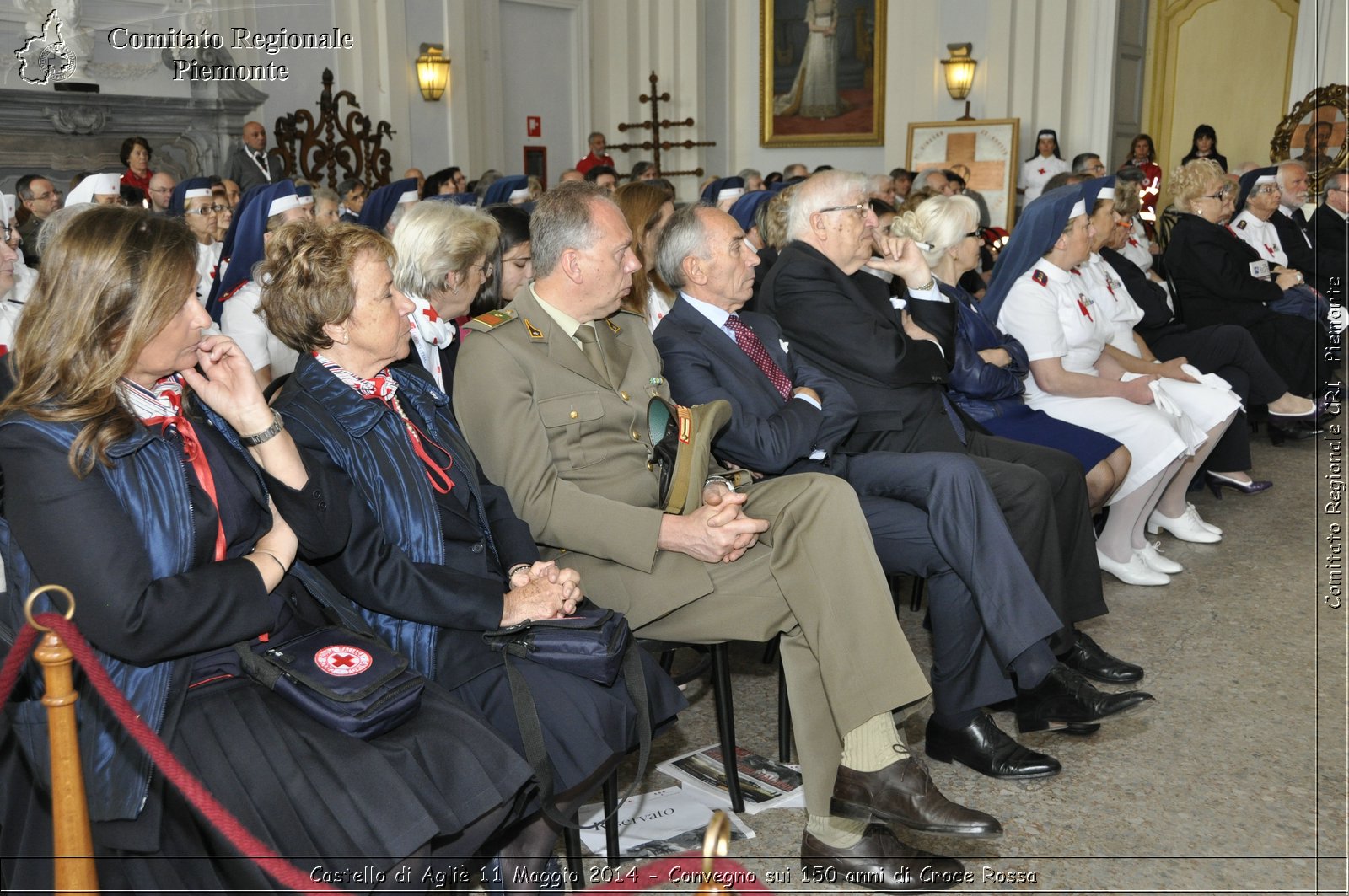 Castello di Agli 11 Maggio 2014 - Convegno sui 150 anni di Croce Rossa - Comitato Regionale del Piemonte