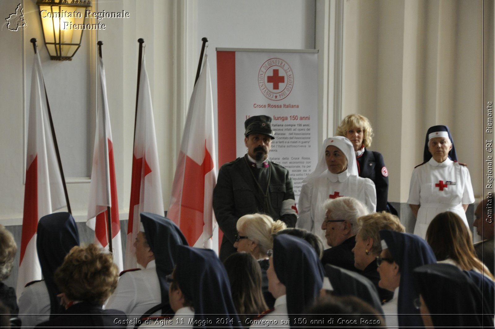 Castello di Agli 11 Maggio 2014 - Convegno sui 150 anni di Croce Rossa - Comitato Regionale del Piemonte