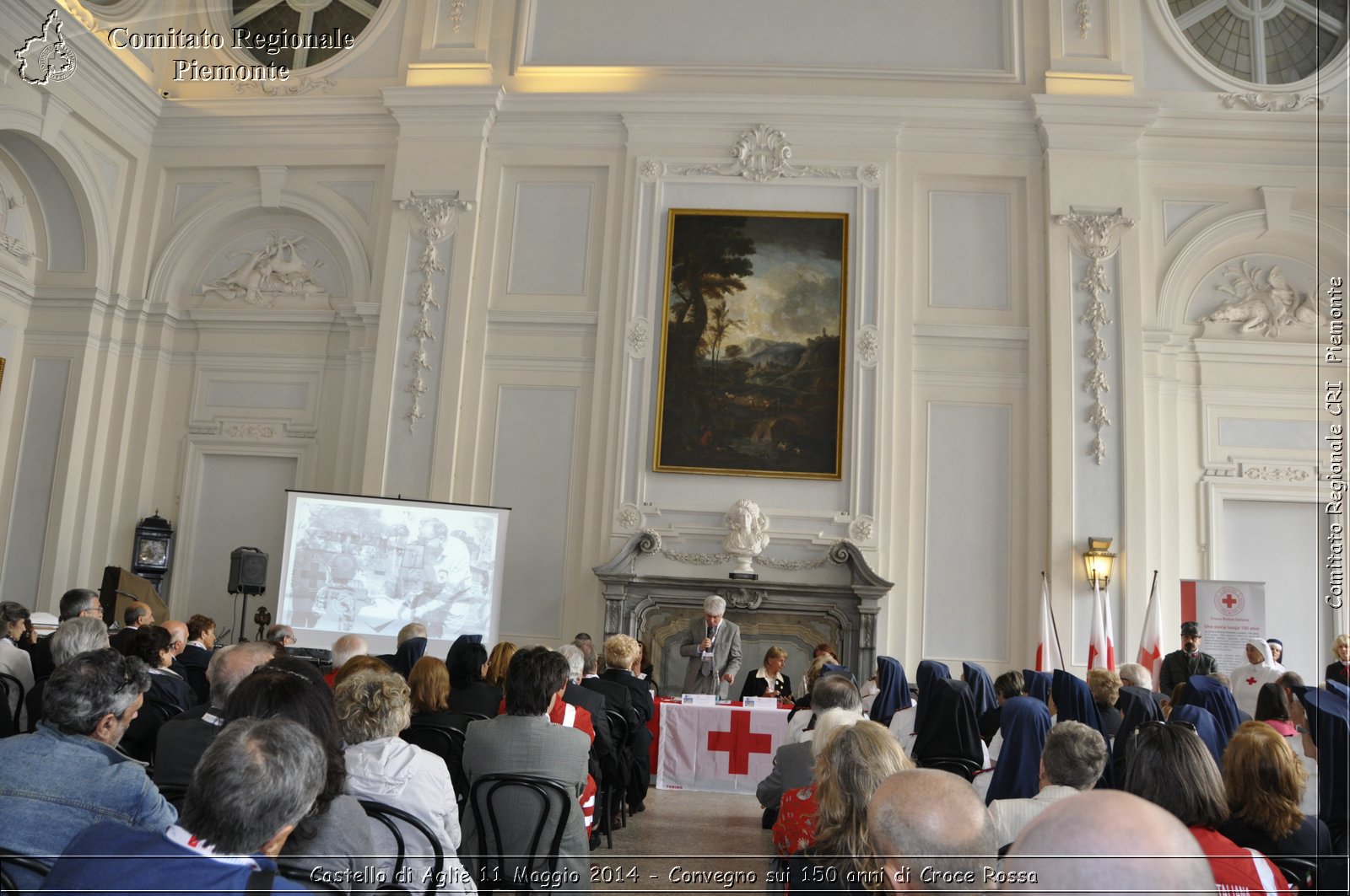 Castello di Agli 11 Maggio 2014 - Convegno sui 150 anni di Croce Rossa - Comitato Regionale del Piemonte