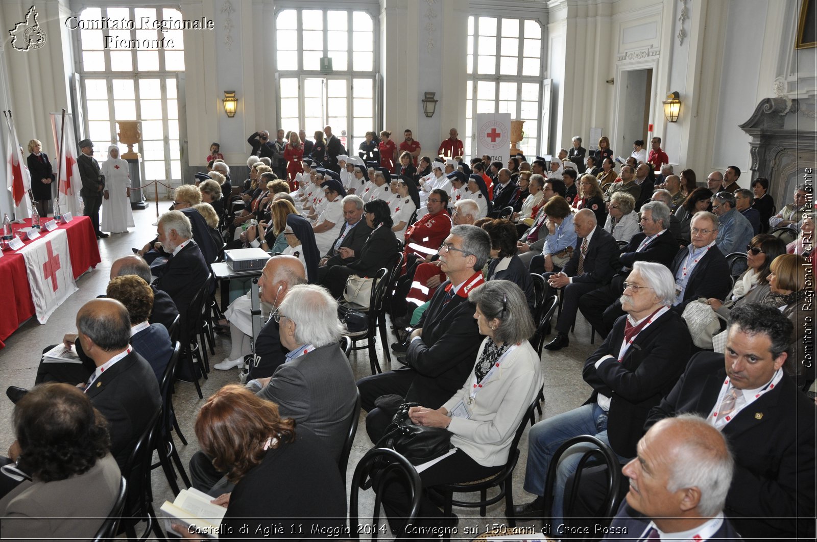 Castello di Agli 11 Maggio 2014 - Convegno sui 150 anni di Croce Rossa - Comitato Regionale del Piemonte