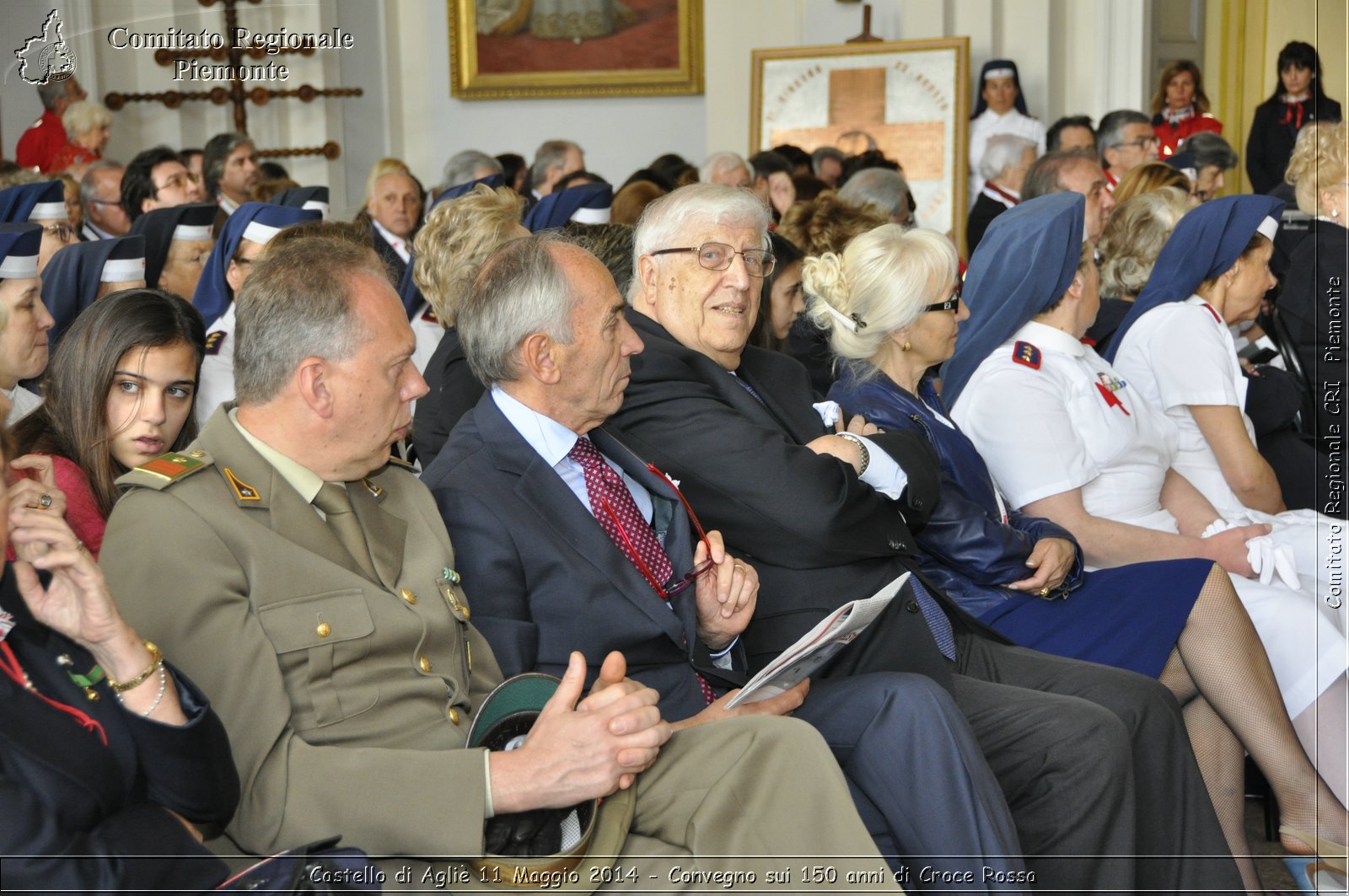 Castello di Agli 11 Maggio 2014 - Convegno sui 150 anni di Croce Rossa - Comitato Regionale del Piemonte