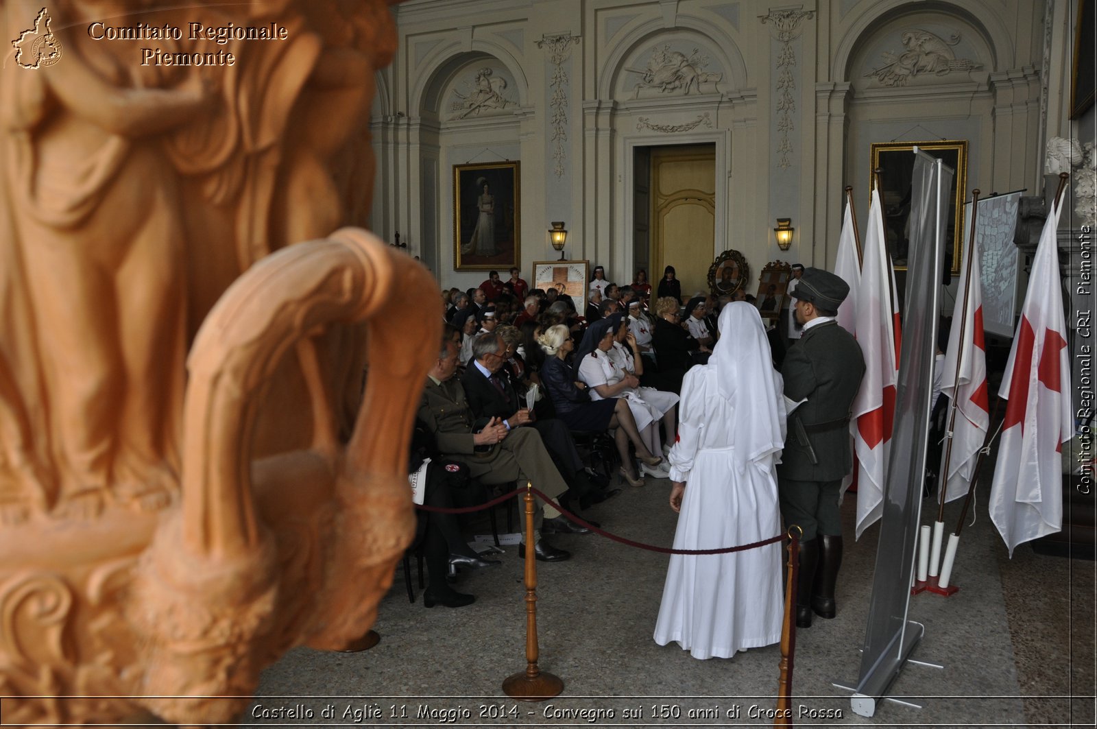 Castello di Agli 11 Maggio 2014 - Convegno sui 150 anni di Croce Rossa - Comitato Regionale del Piemonte