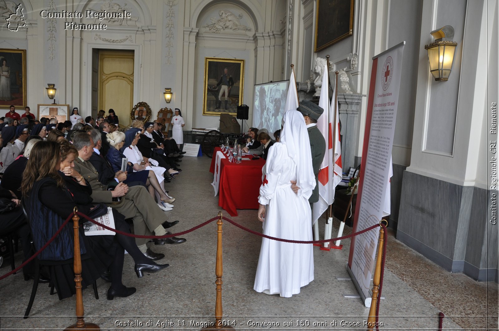 Castello di Agli 11 Maggio 2014 - Convegno sui 150 anni di Croce Rossa - Comitato Regionale del Piemonte