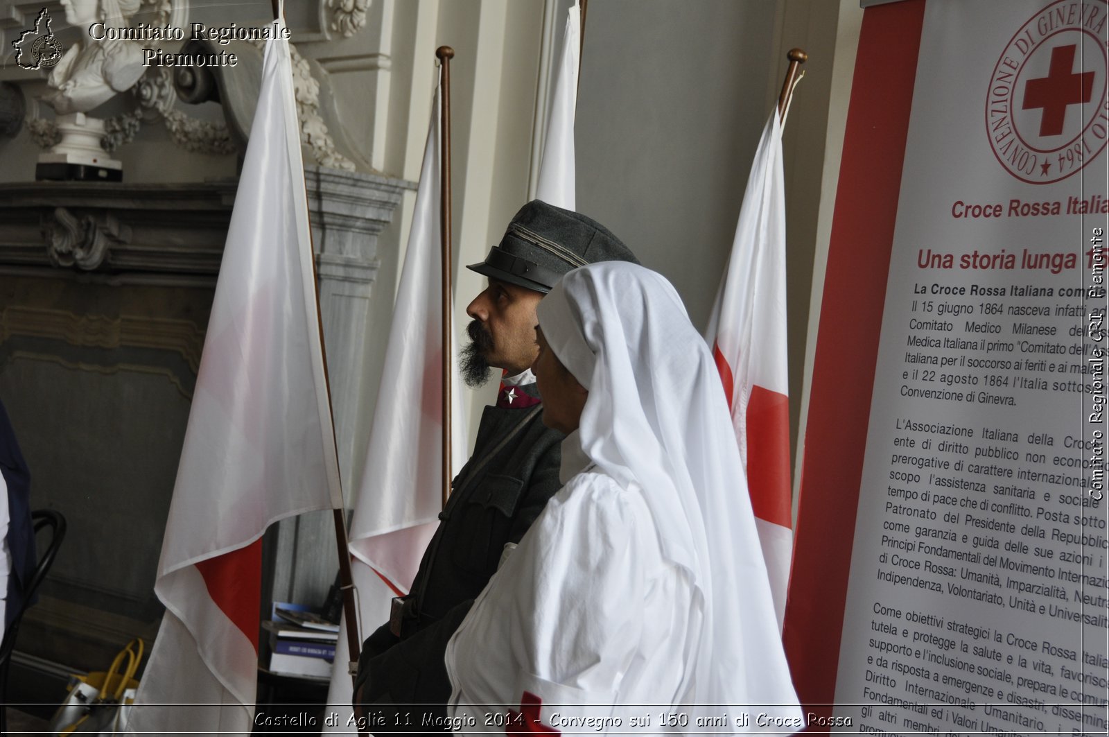 Castello di Agli 11 Maggio 2014 - Convegno sui 150 anni di Croce Rossa - Comitato Regionale del Piemonte