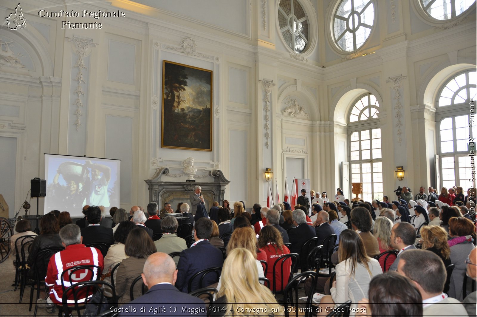 Castello di Agli 11 Maggio 2014 - Convegno sui 150 anni di Croce Rossa - Comitato Regionale del Piemonte